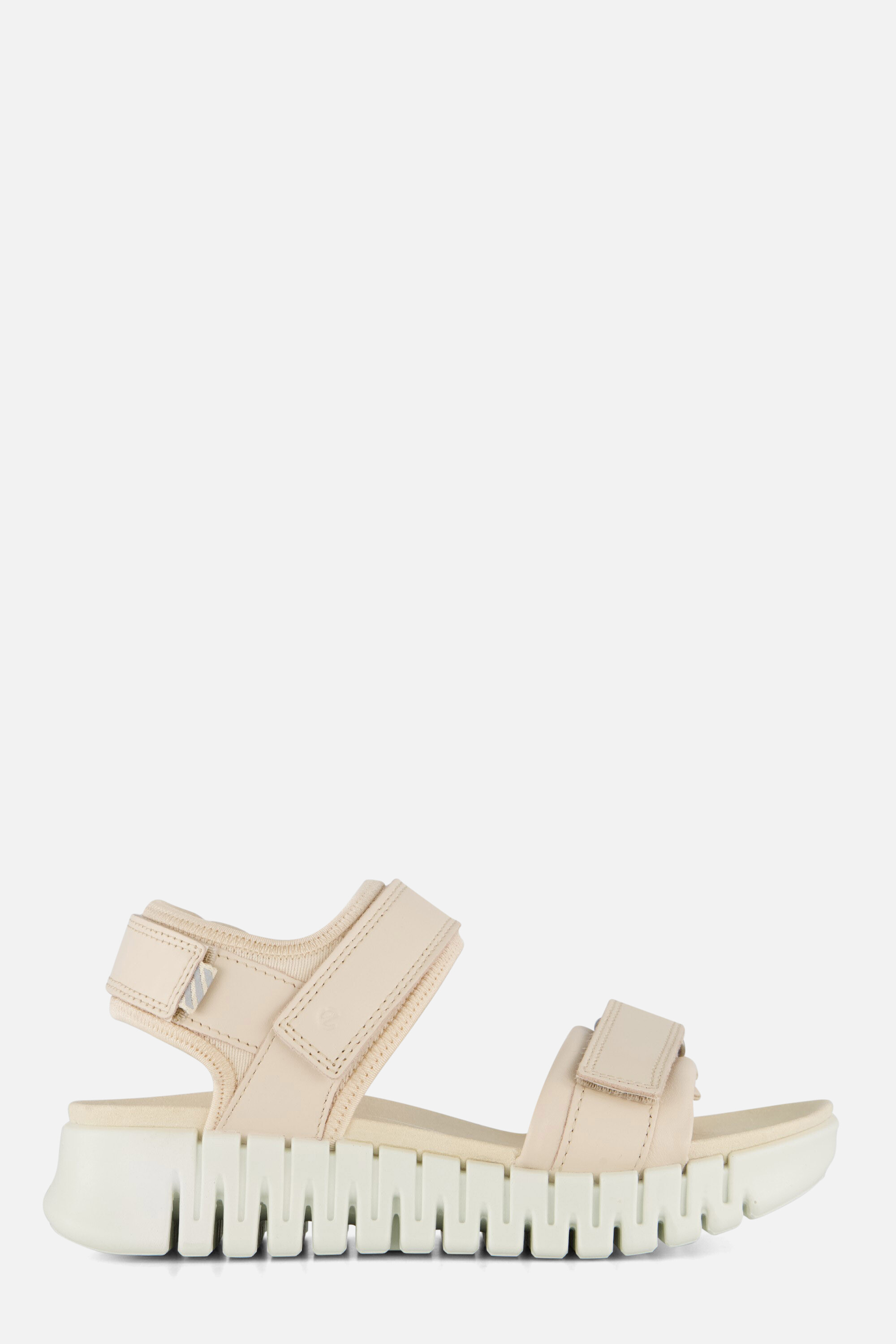Ecco Gruuv Sandalen beige Leer afbeelding 4