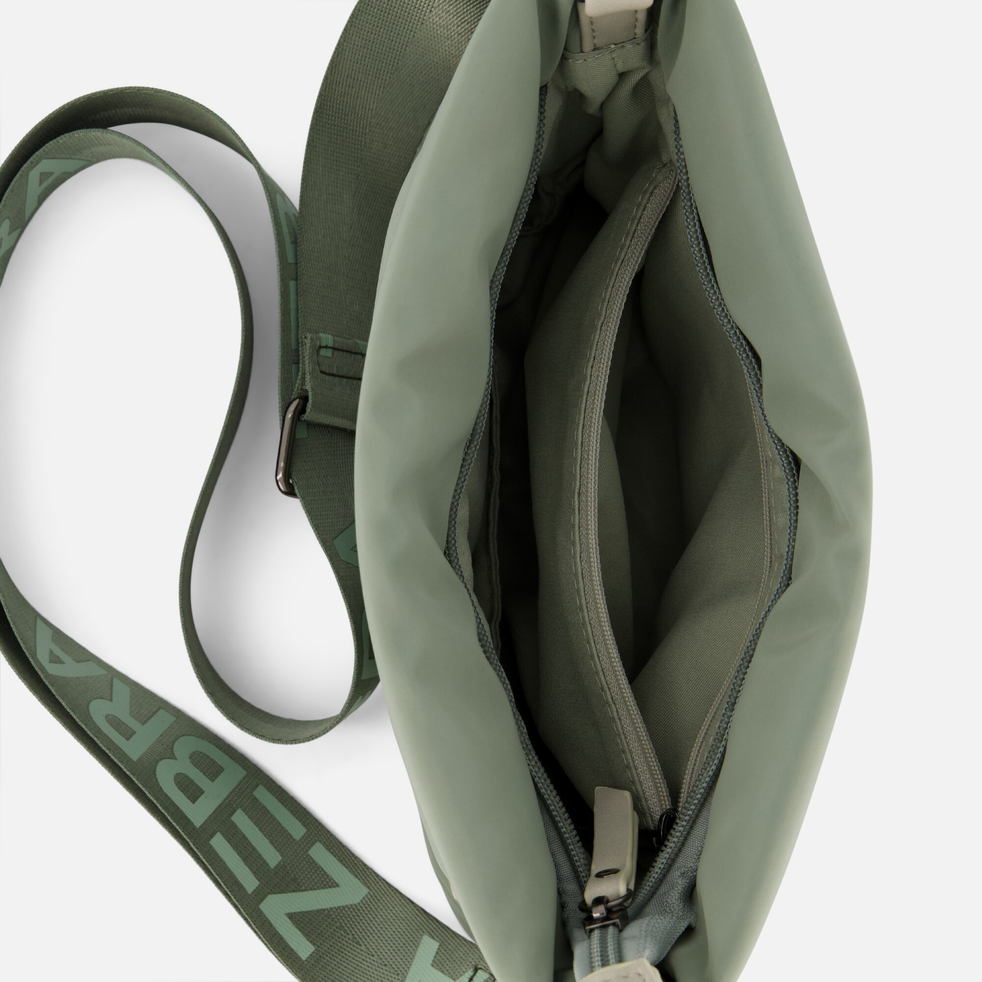 ZEBRA Elske Schoudertas groen Nylon afbeelding 2