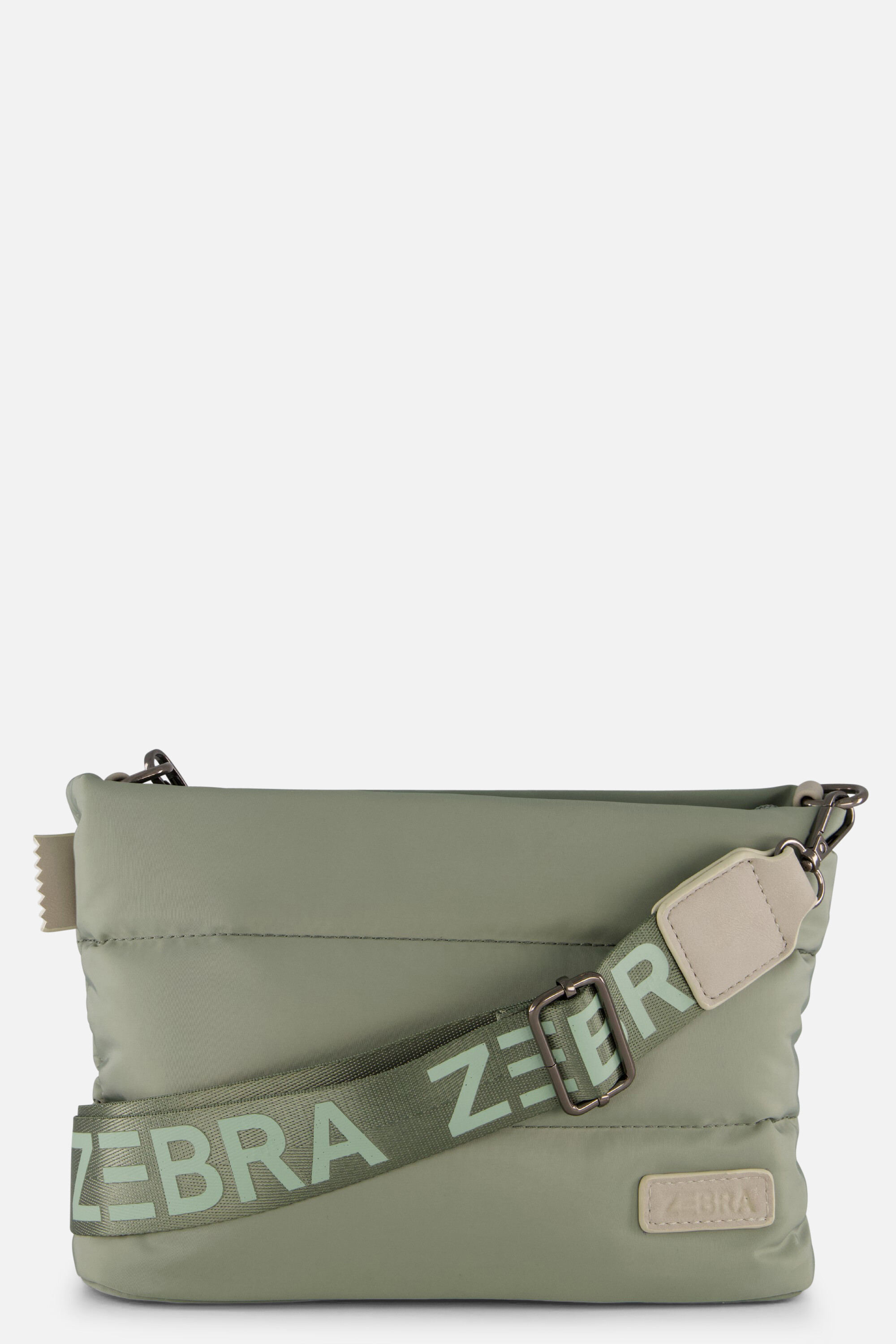 ZEBRA Elske Schoudertas groen Nylon afbeelding 4