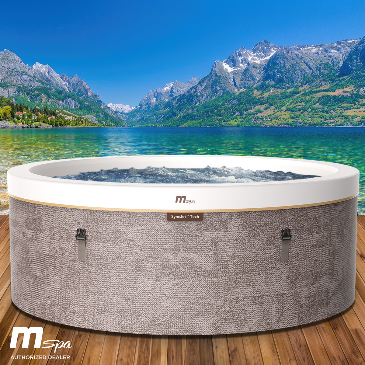 MSpa Whirlpool COCOON ECO 6 Personen