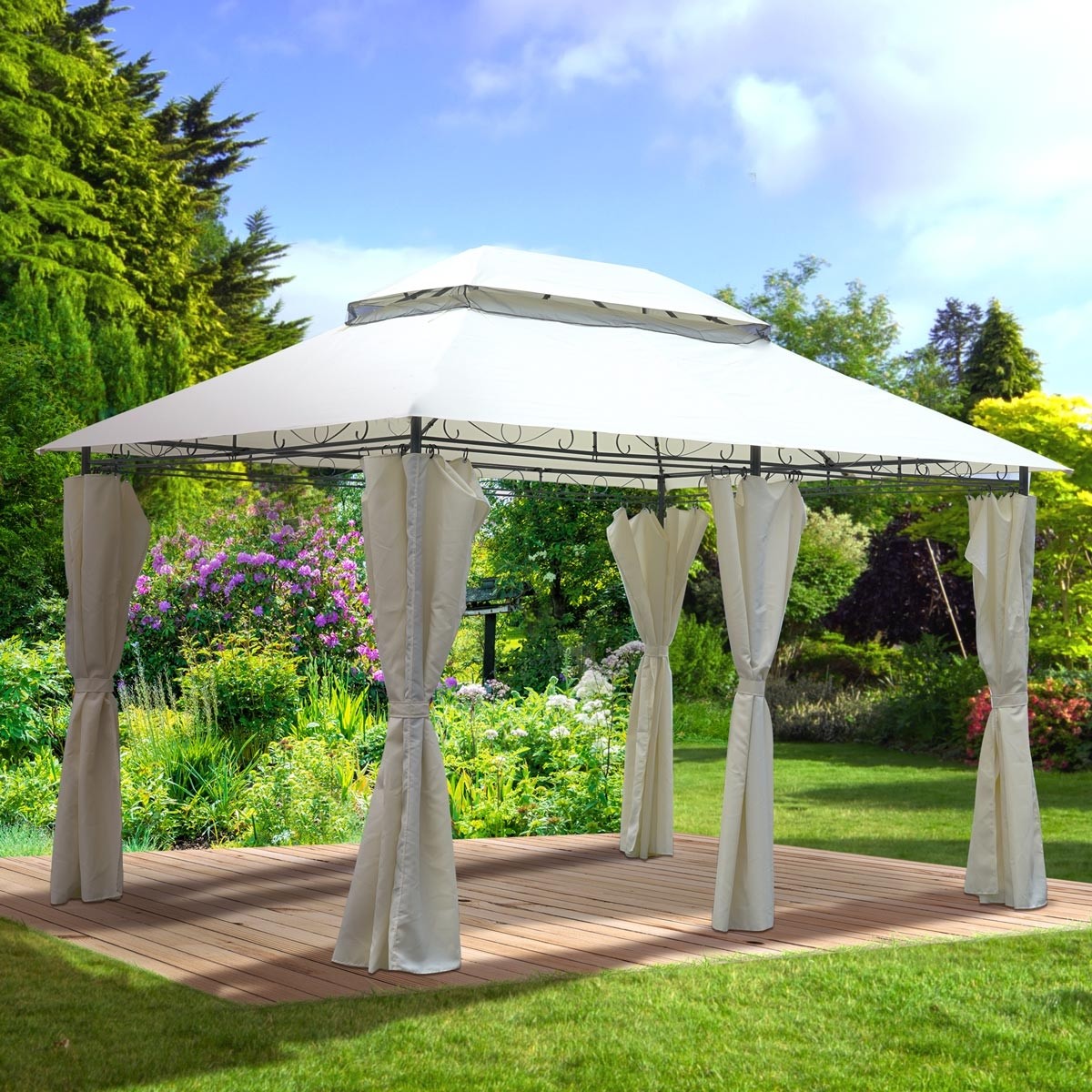 Fester Pavillon 3x4