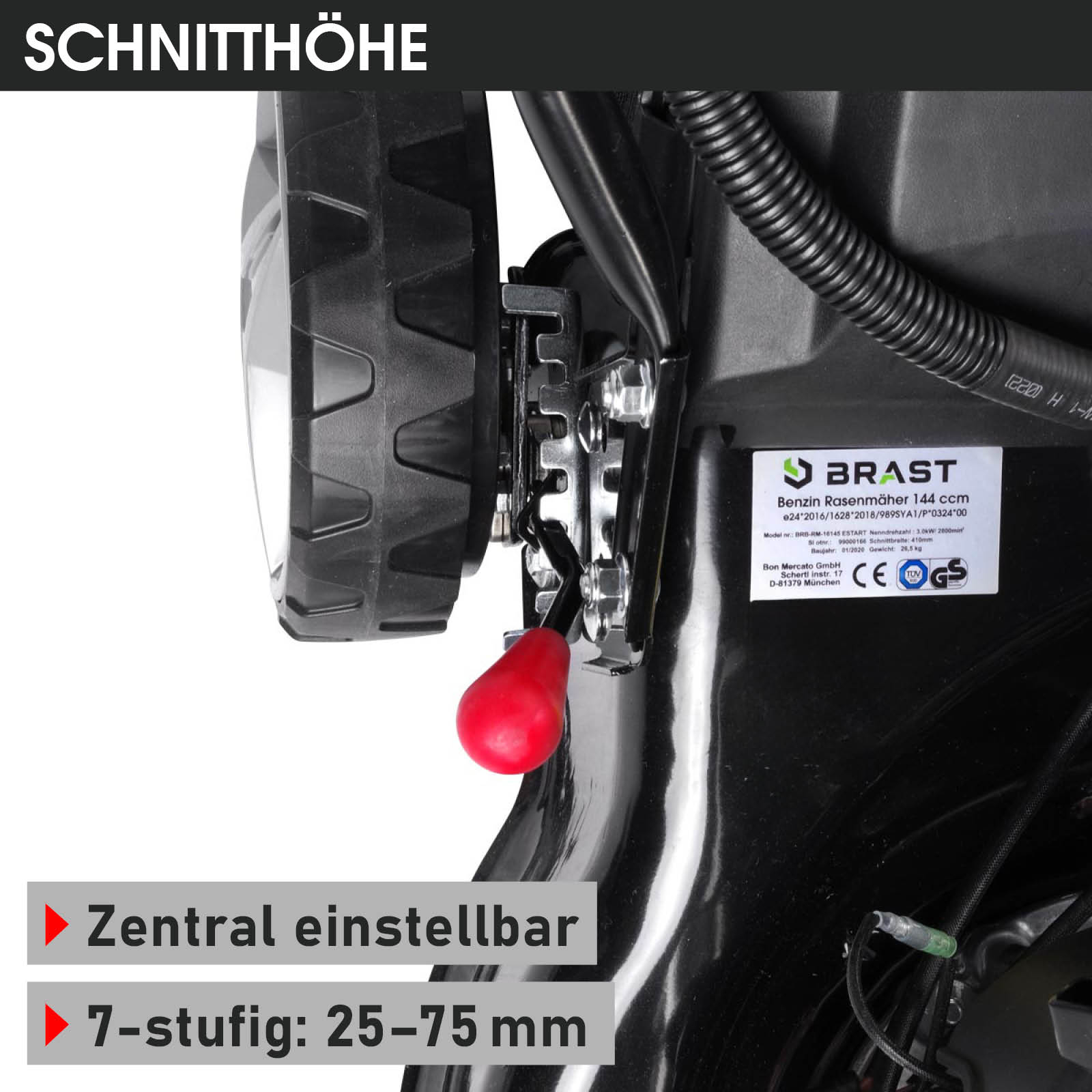 Lama Per Tosaerba Da 40 CM (16") Per BRAST BRB-RM-16100 - Foto 7