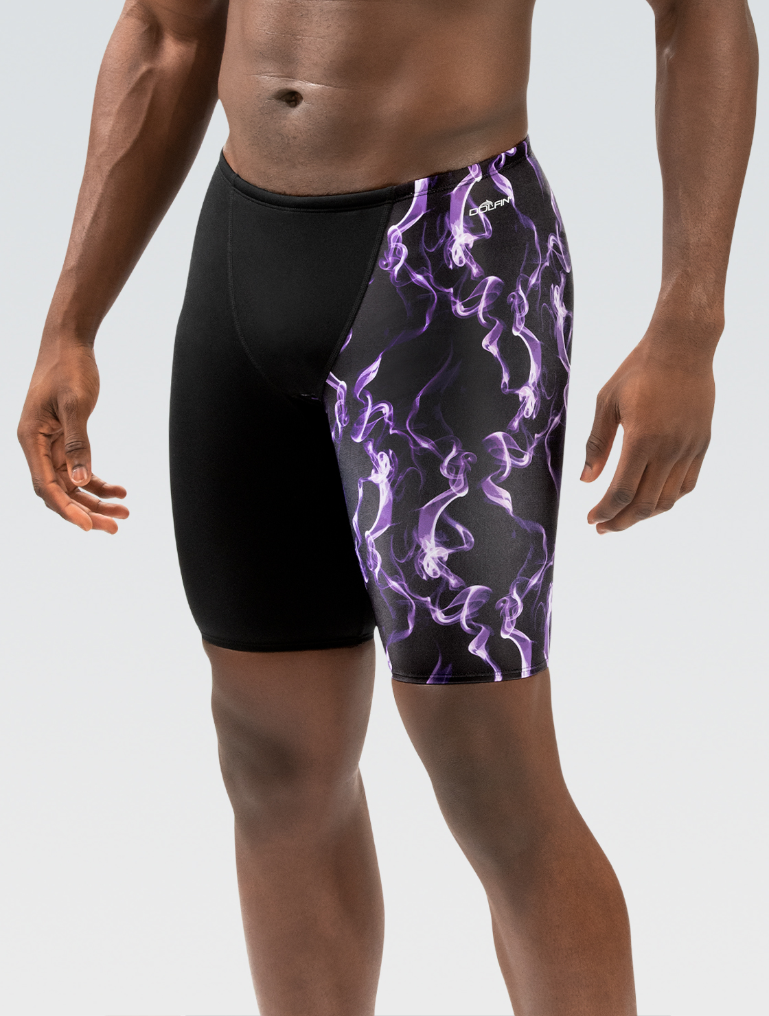 Reliance Men's Printed Vapor Purple and Color Blocked Leg