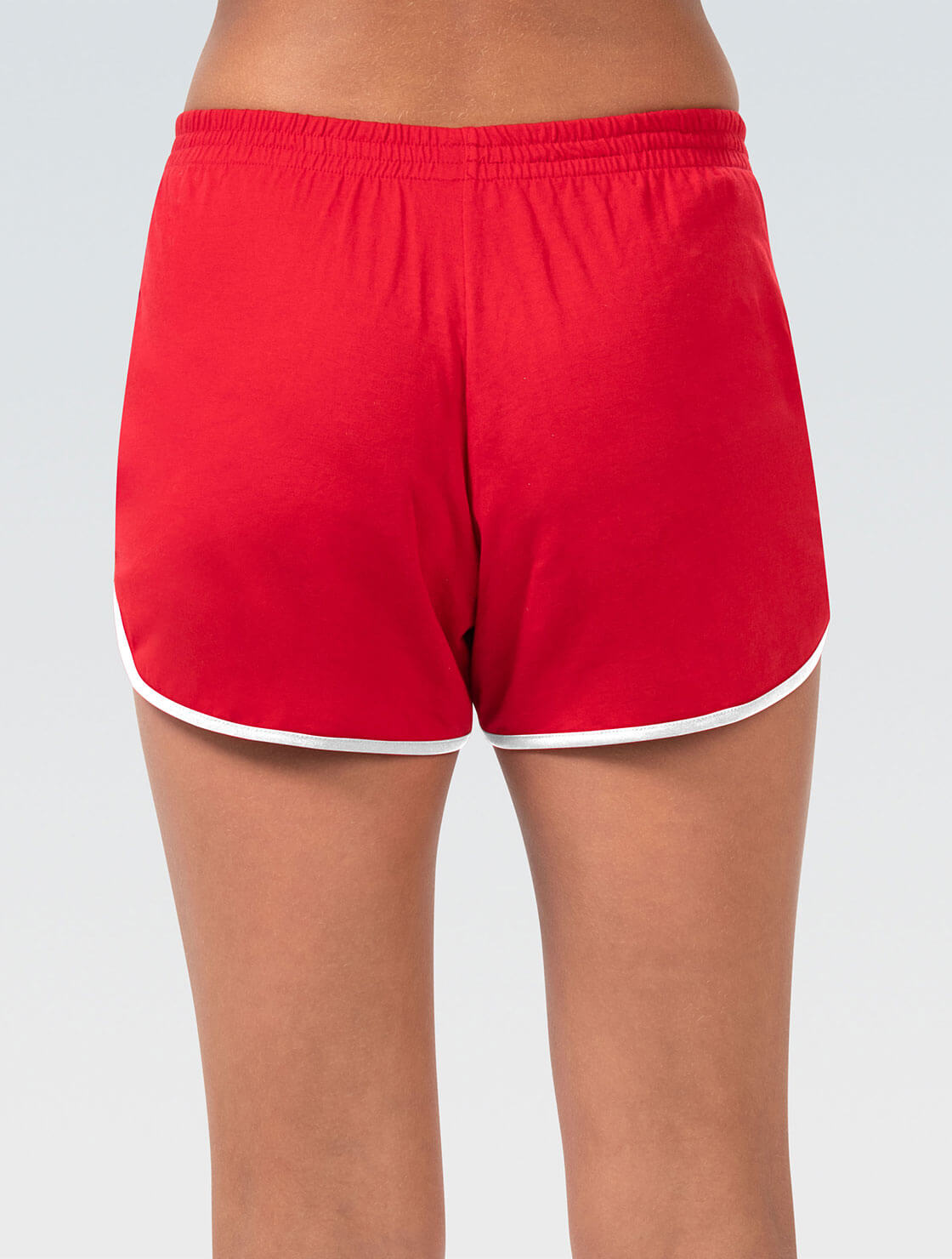 Dolfin Women s Black Retro Knit Shorts Red M