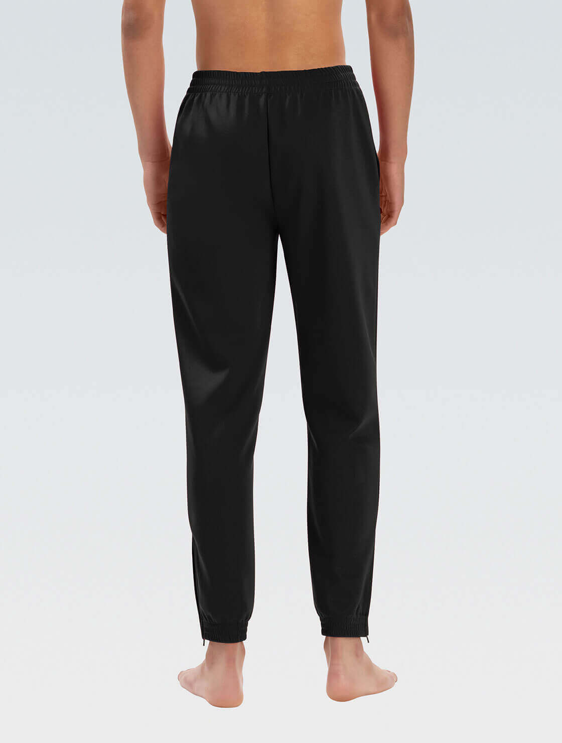 Unisex Black Slim Fit Black Warm-Up Pant | Warm-Ups | Team Apparel