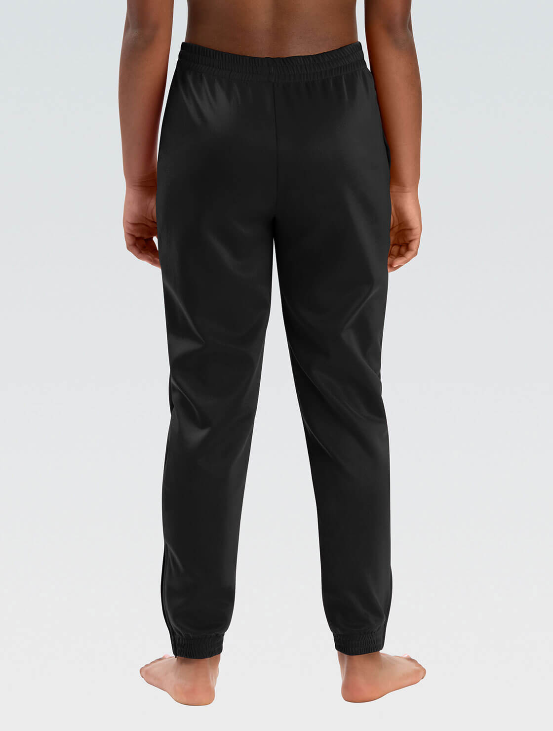 Unisex Black Slim Fit Black Warm-Up Pant : WUP01D-016