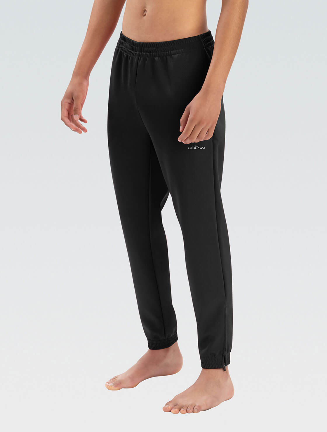 Unisex Black Slim Fit Black Warm-Up Pant | Warm-Ups | Team Apparel