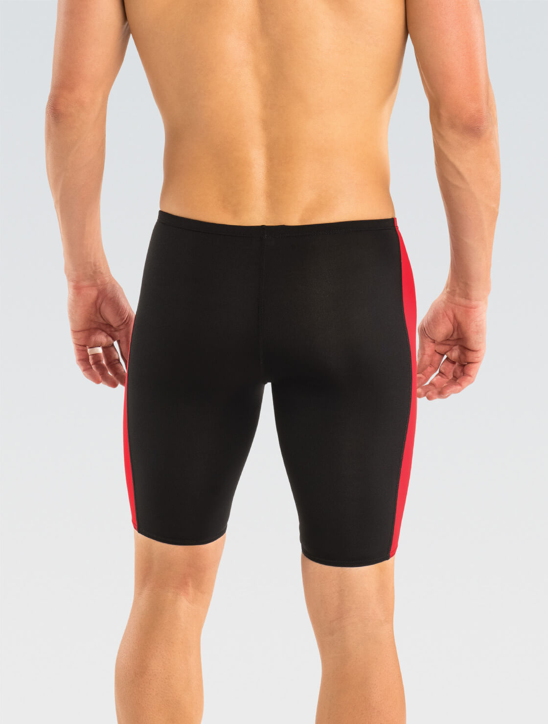 Men's Basic Panel Black/Red Jammer : 8107S-949 – Dolfin Swimwear