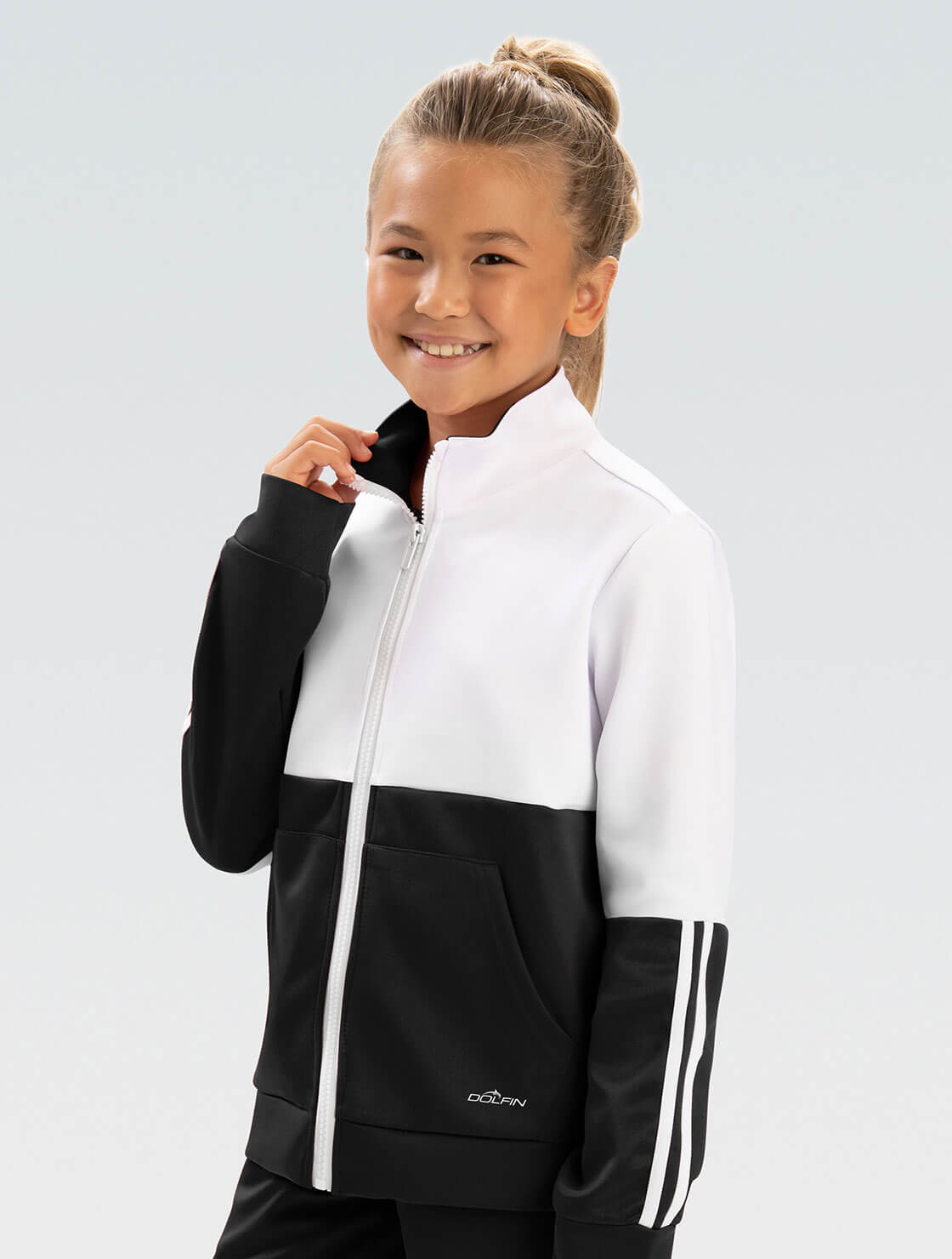 Blocked warm up jacket on sale