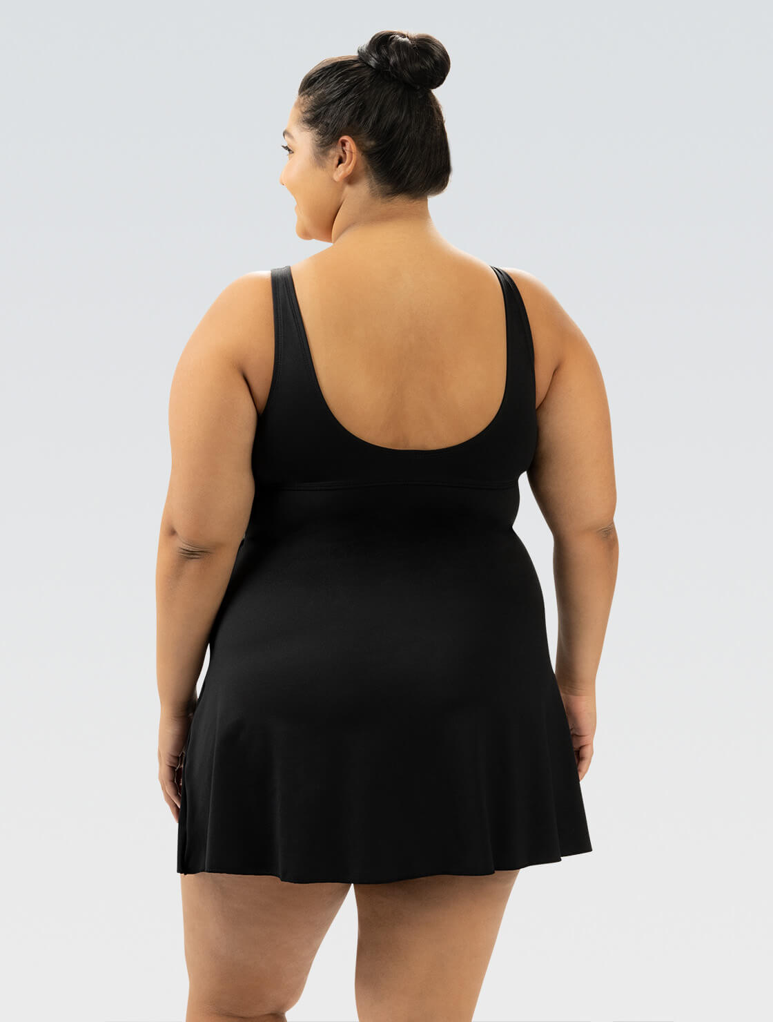 Women s Aquashape Wrap Front Swim Dress Flourish 3U10 B93 Dolfin Swimwear