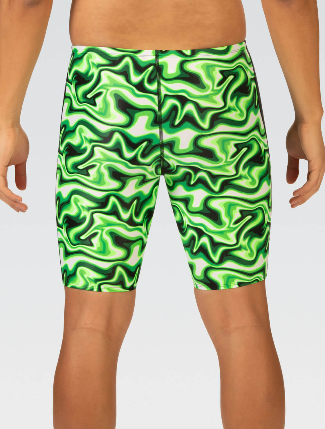 Men's Surge Green Jammer Swimsuit | Spliced Jammer | XtraSleek