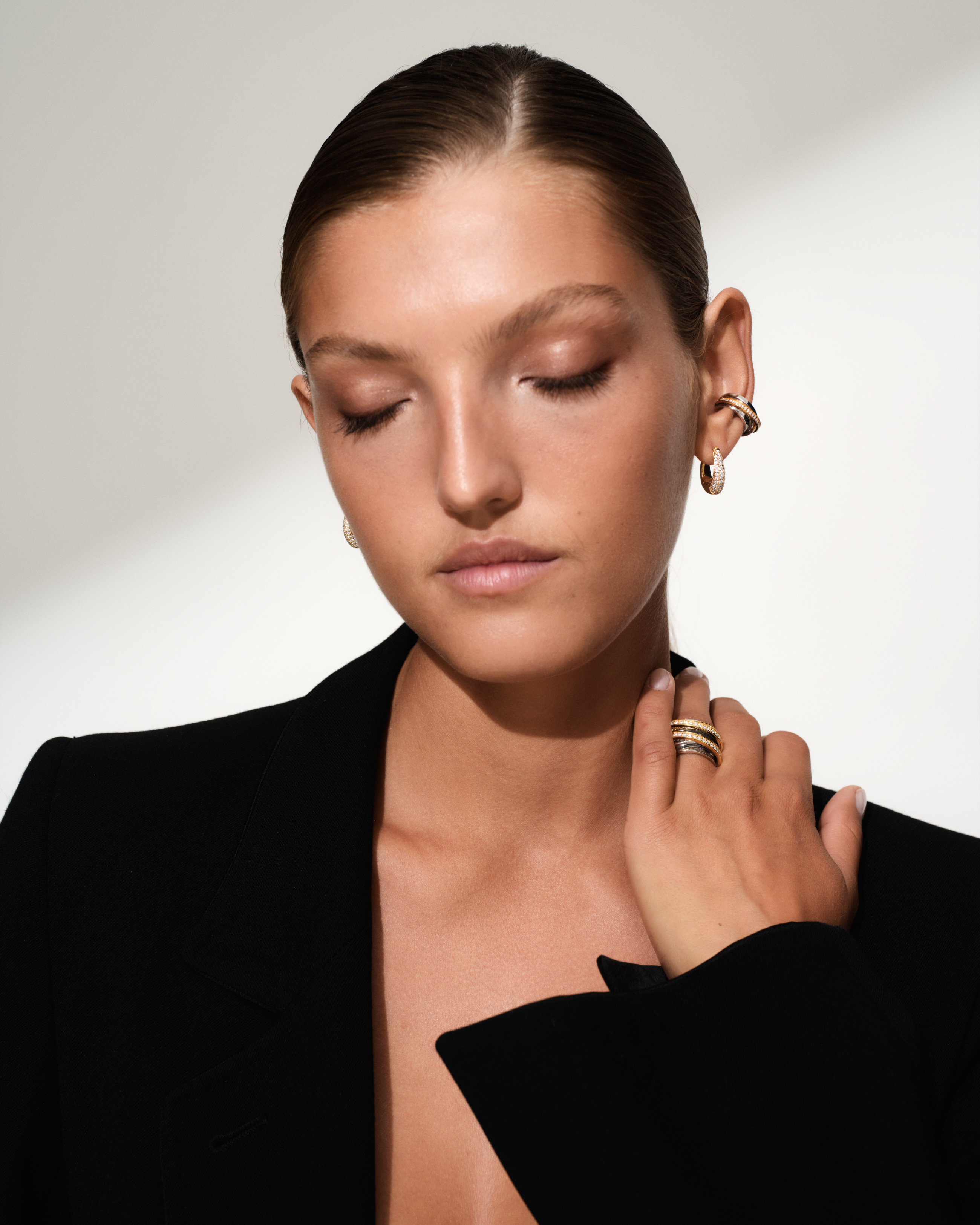 Orb Ring Duo Diamond - Tom Wood Project Official Online Store