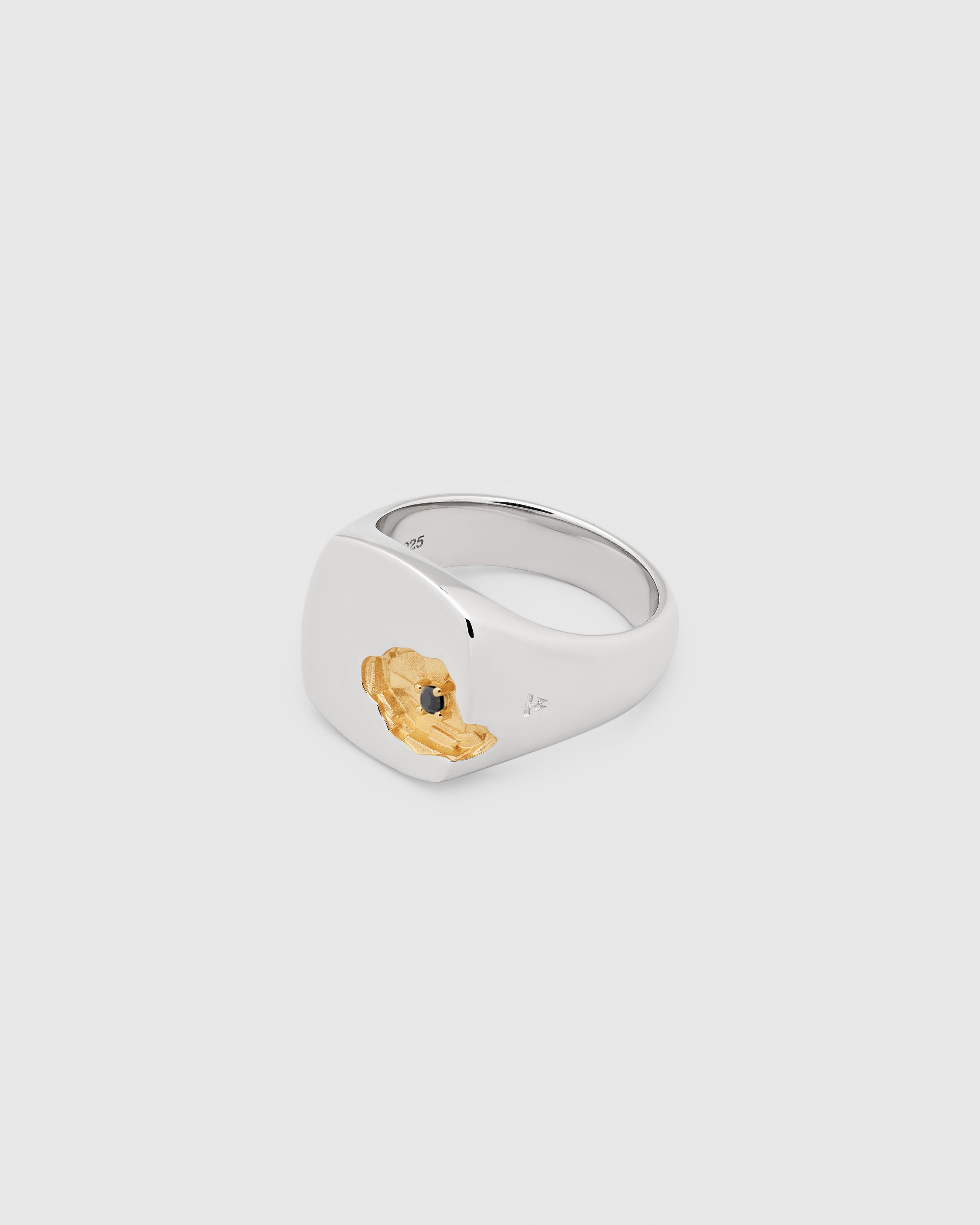 Mined Ring Small Diamond - Tom Wood Project Official Online Store