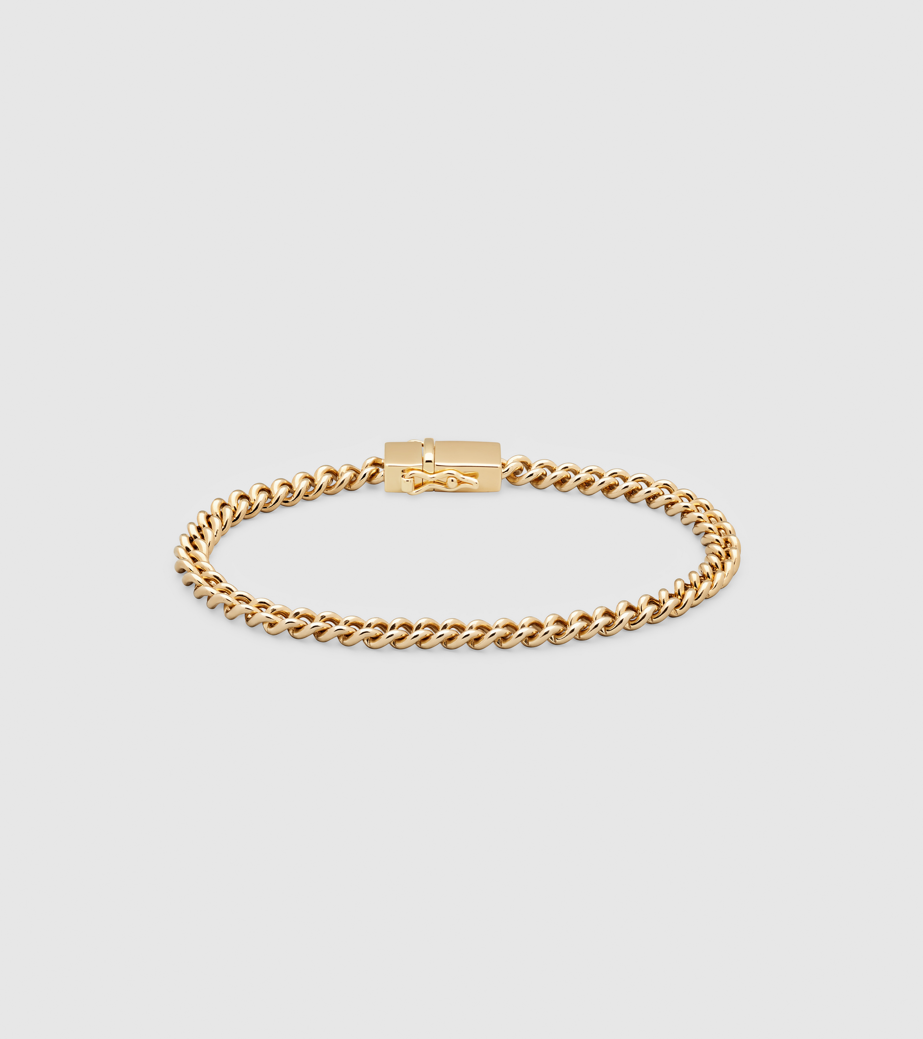 Square Bracelet Gold - Tom Wood Project Official Online Store
