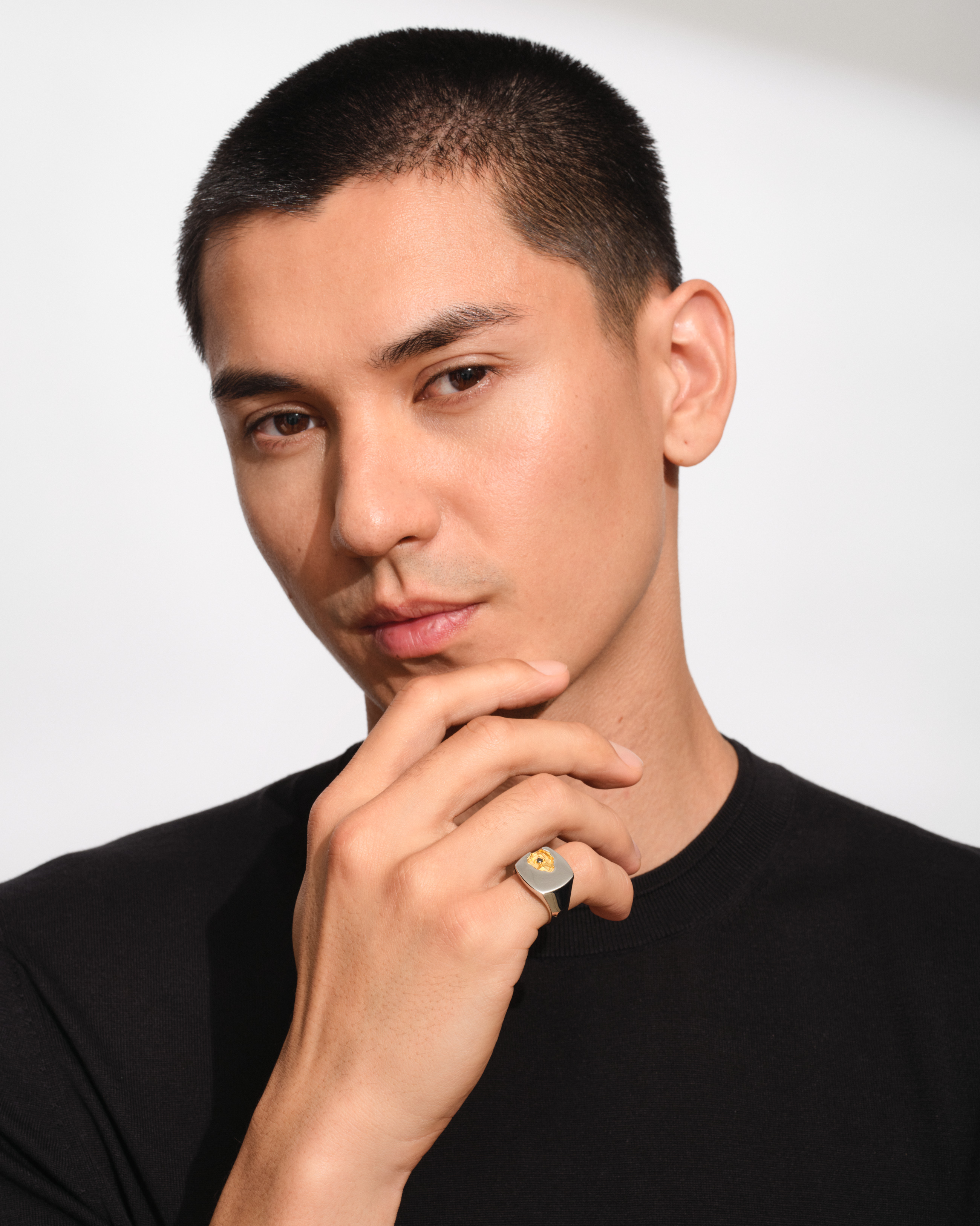 Mined Ring Large Diamond - Tom Wood Project Official Online