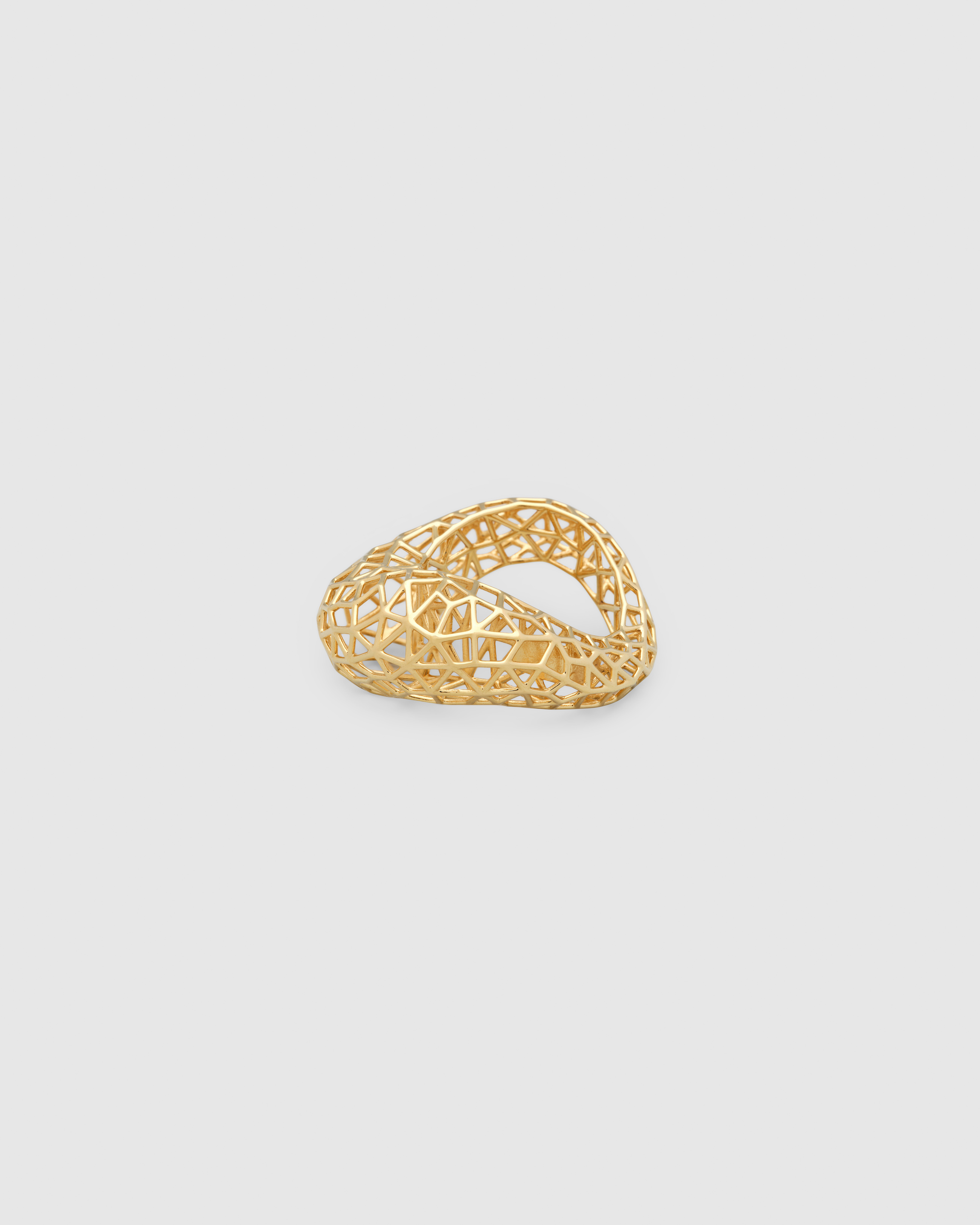 Maze Ring Gold - Tom Wood Project Official Online Store