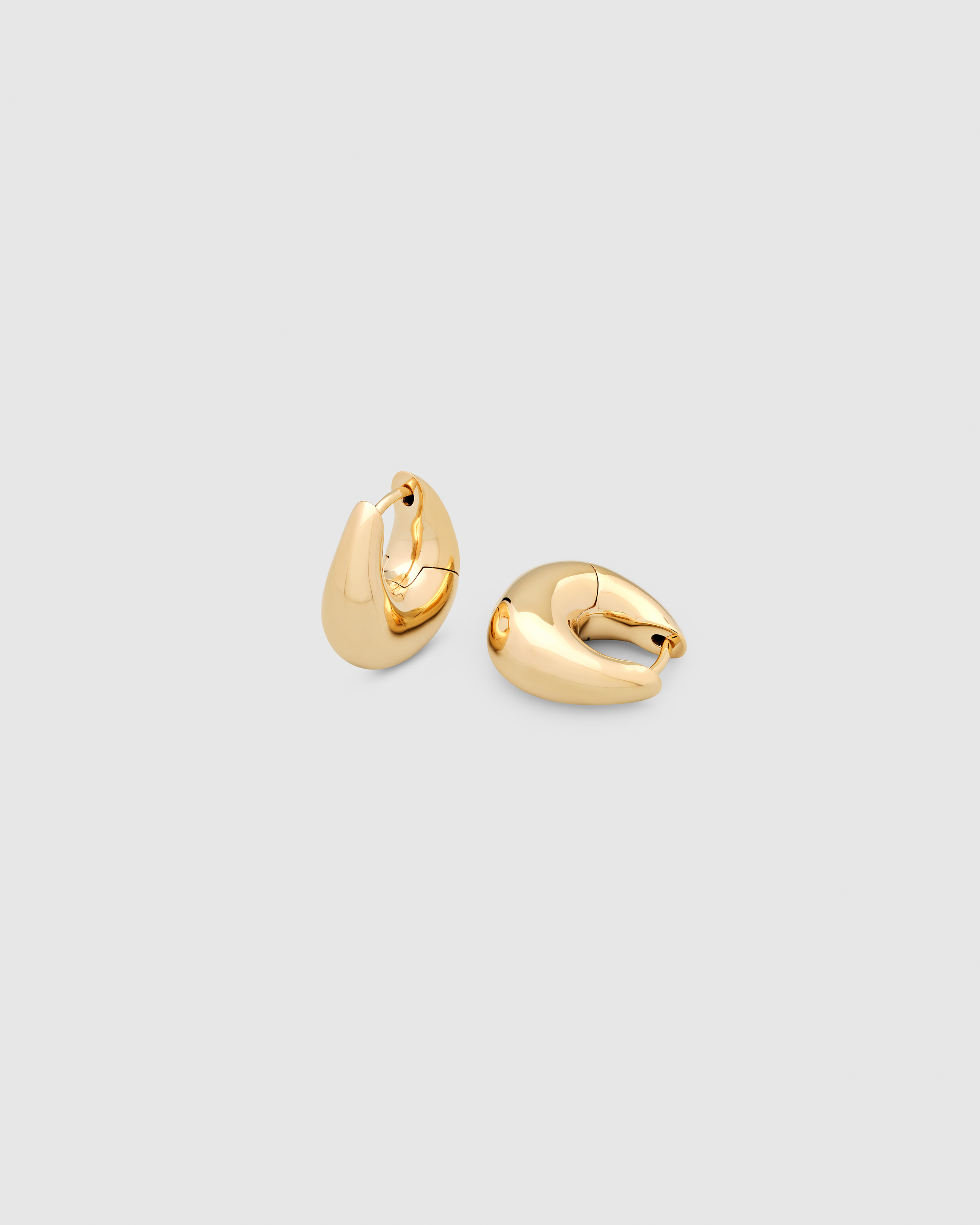 Ice Hoop Small Pave Gold - Tom Wood Project Official Online