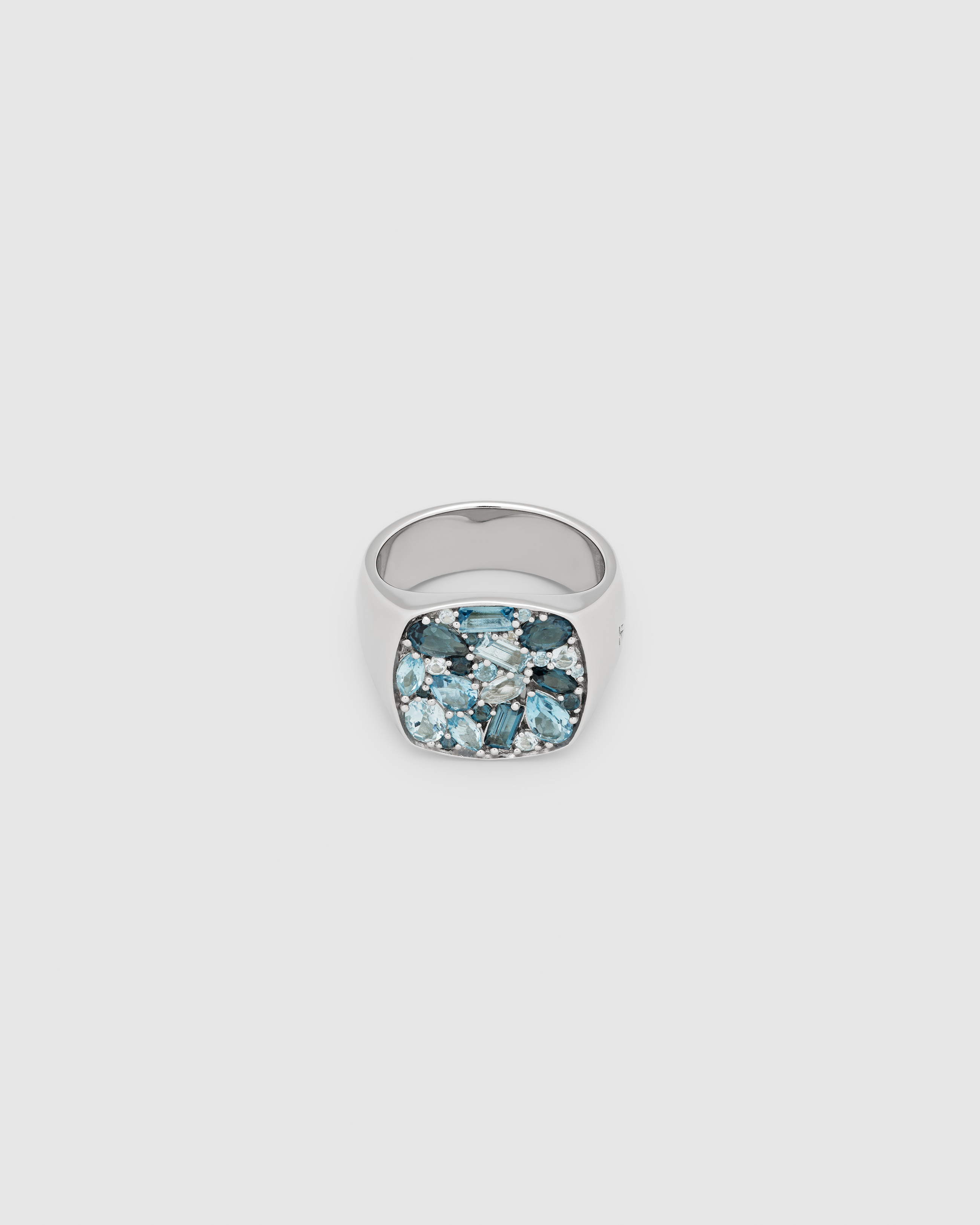 Mined Ring Large Black Diamond - Tom Wood Project Official Mined Ring Large Black Diamond - Tom Wood Project Official
