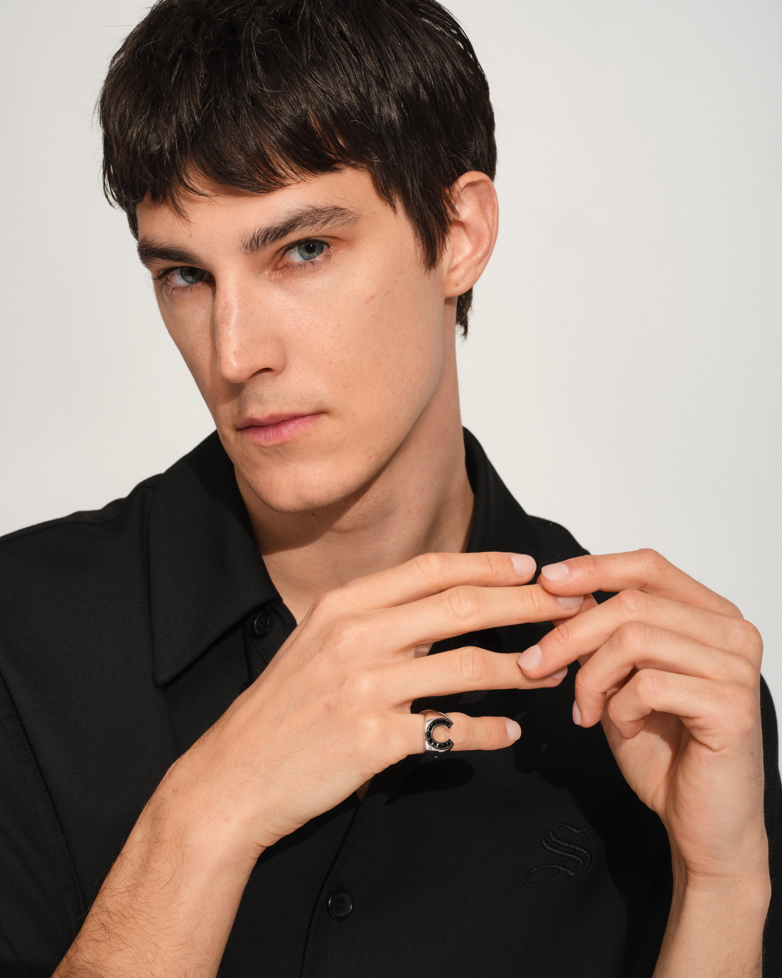 Felix Ring Black Spinel - Tom Wood Project Official Online Store