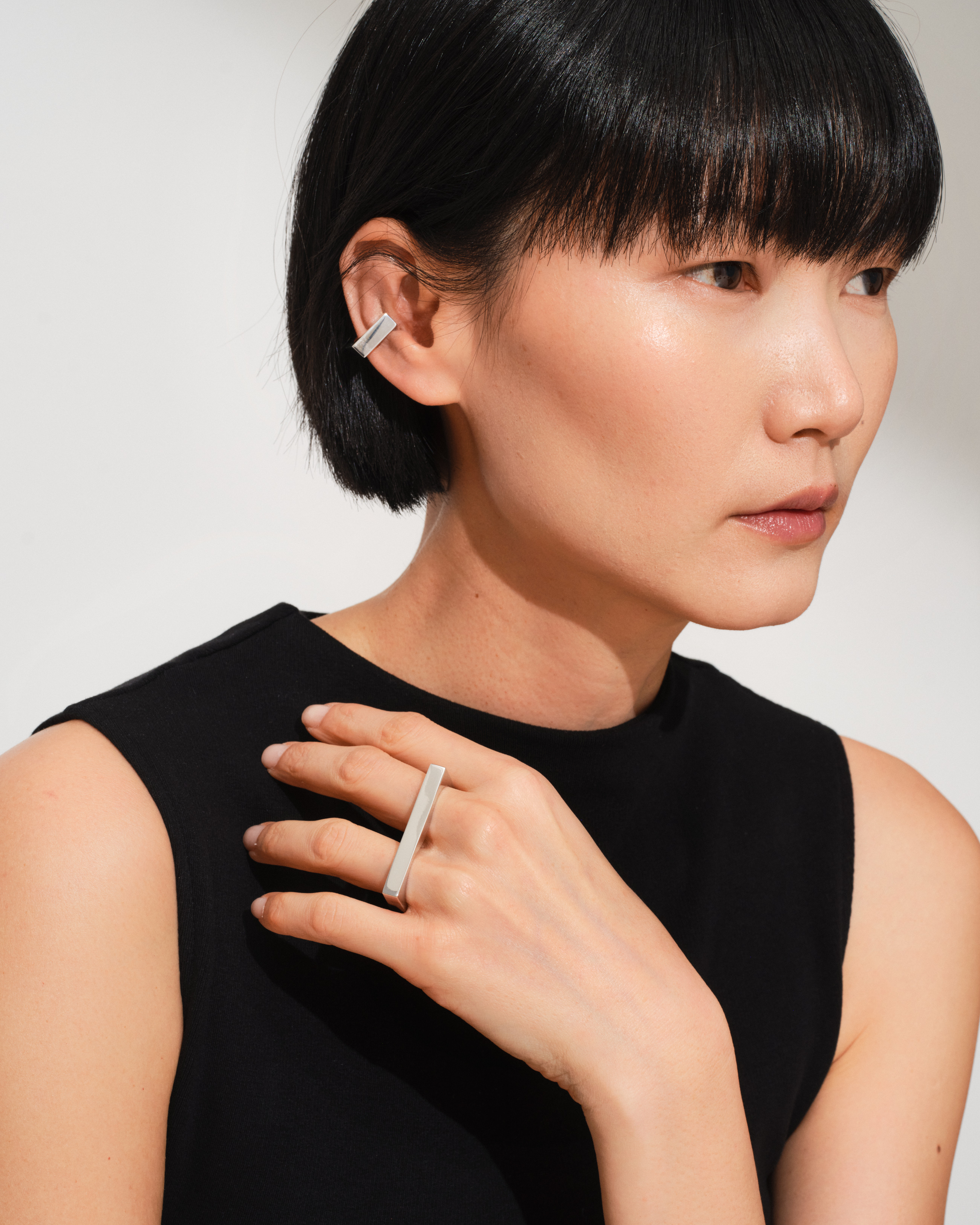 Square Ring Double - Tom Wood Project Official Online Store