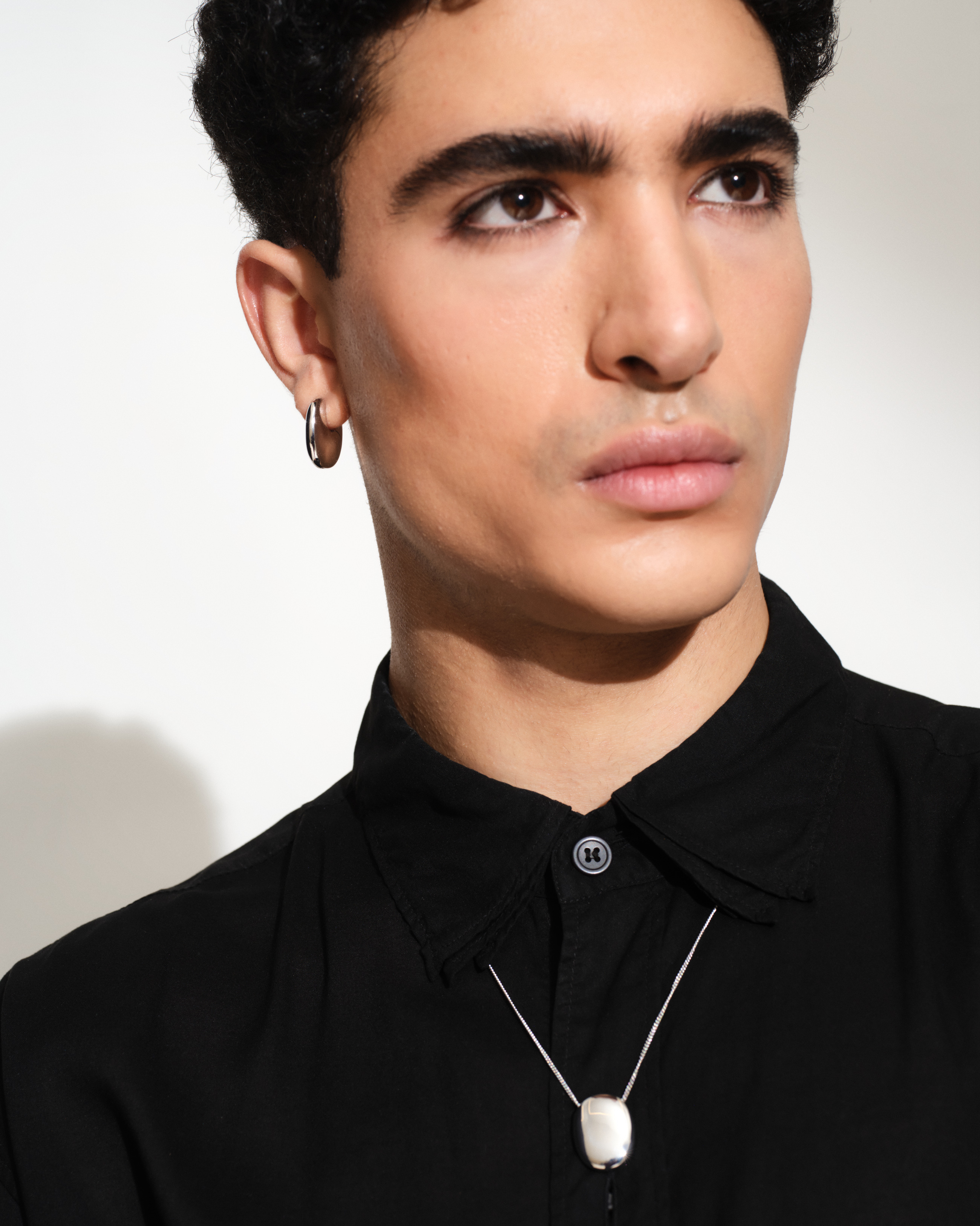 【Tom Wood】Pebble Pendant 18inch Pebble Pendant Gold - Tom Wood Project Official Online Store