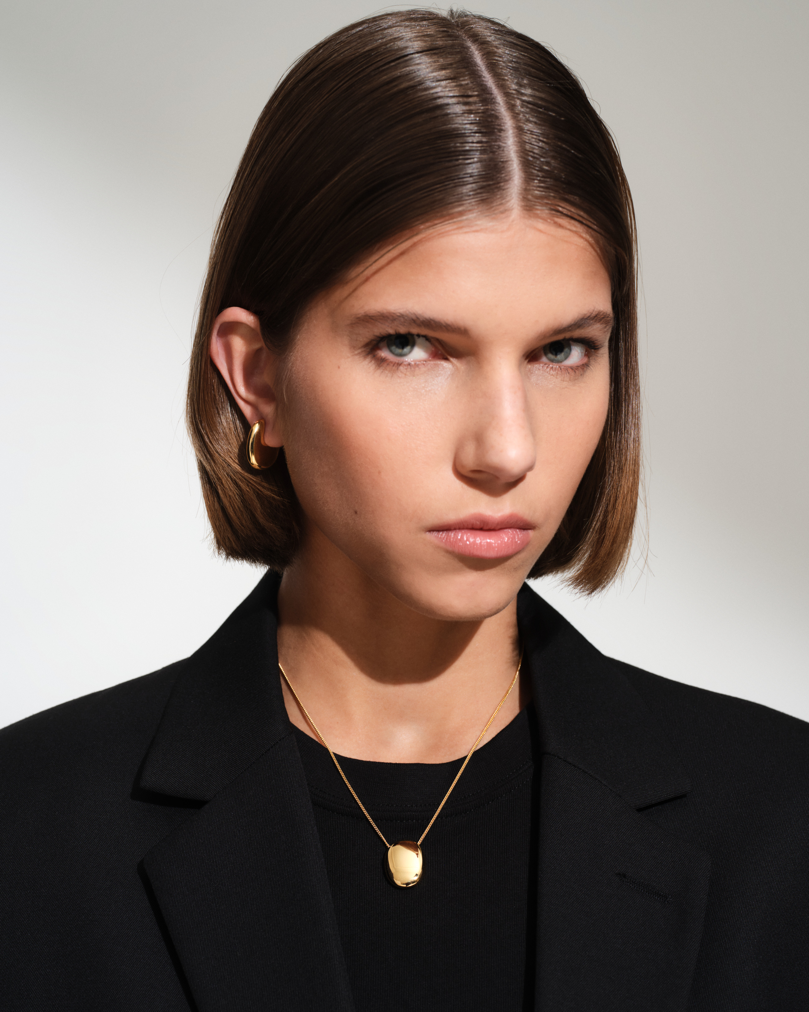 Cushion Pendant Tiger Eye Gold - Tom Wood Project Official