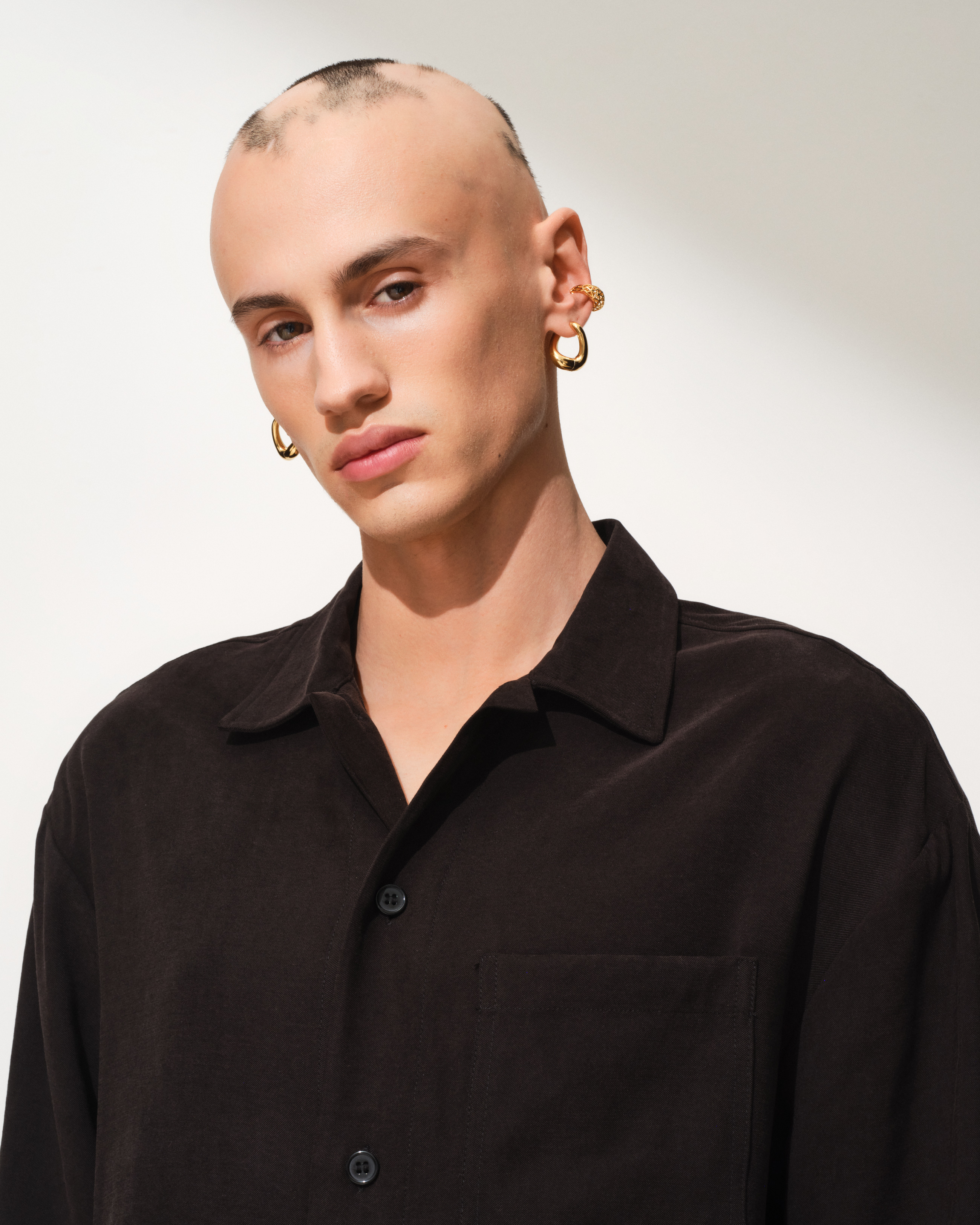 Maze Ear Cuff Gold - Tom Wood Project Official Online Store