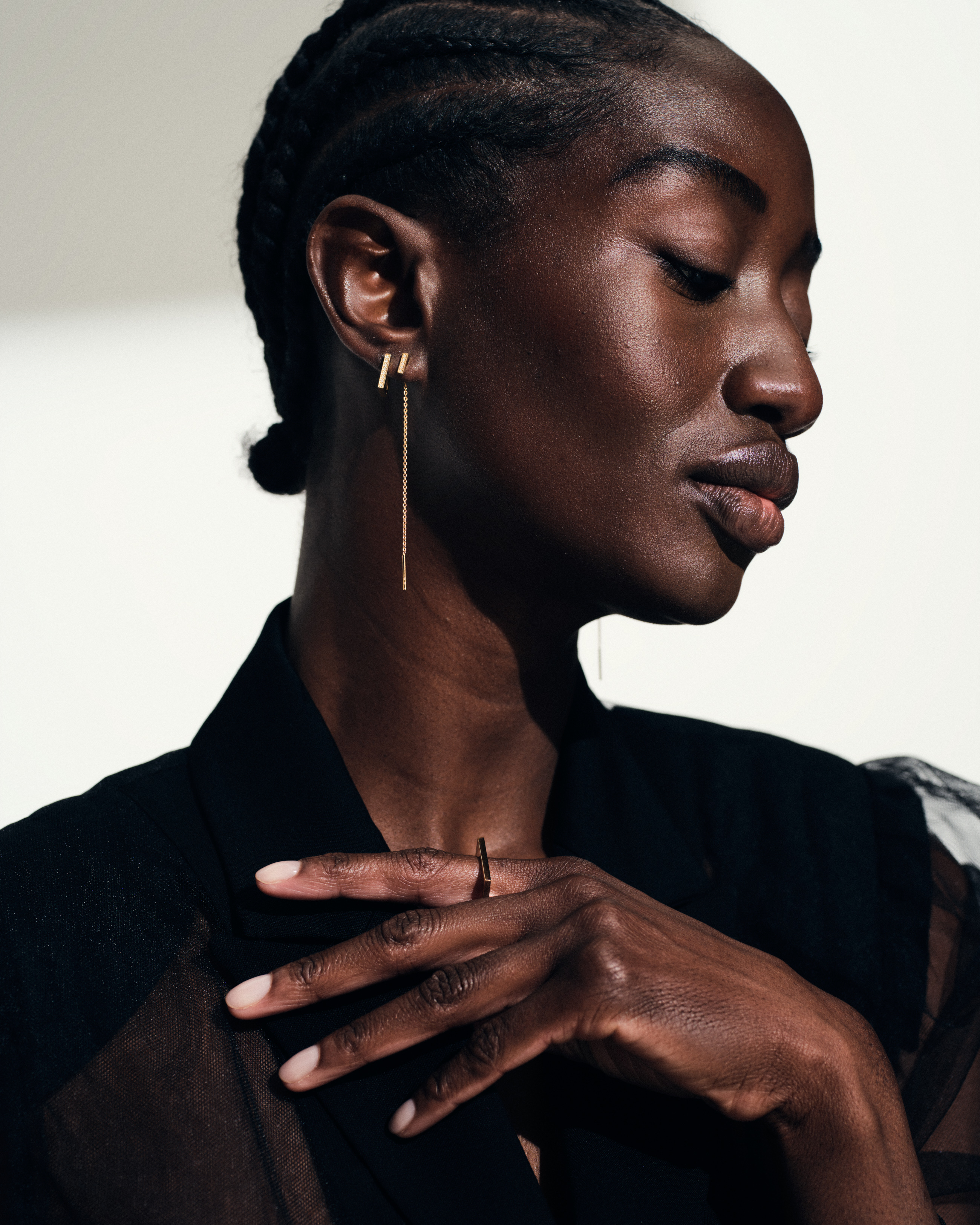 Square Hoops Small - Tom Wood Project Official Online Store