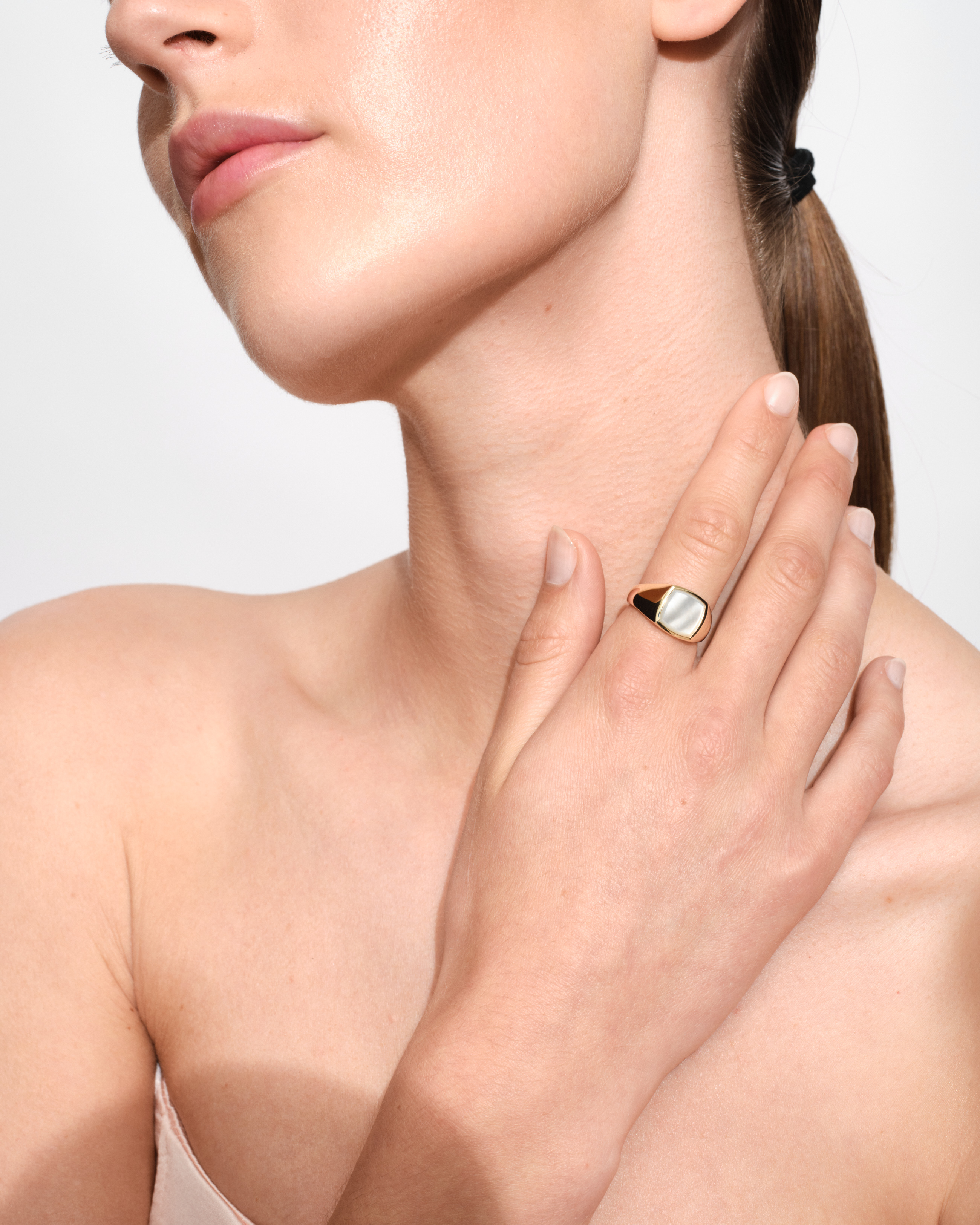 Kay Ring Gold Black Onyx - Tom Wood Project Official Online