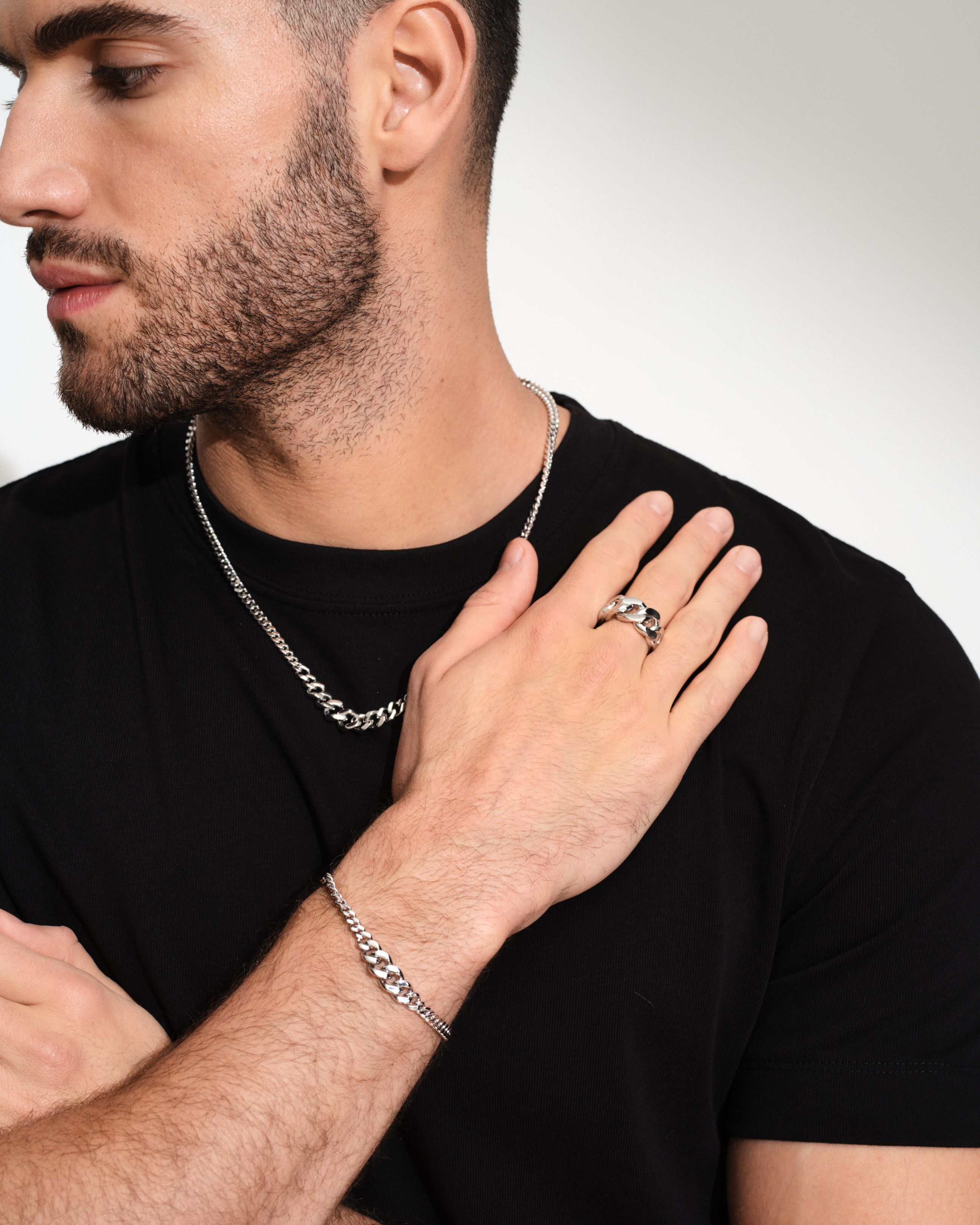 大きい割引 Curb Bracelet Store Online Official Project Wood Tom - L アクセサリー