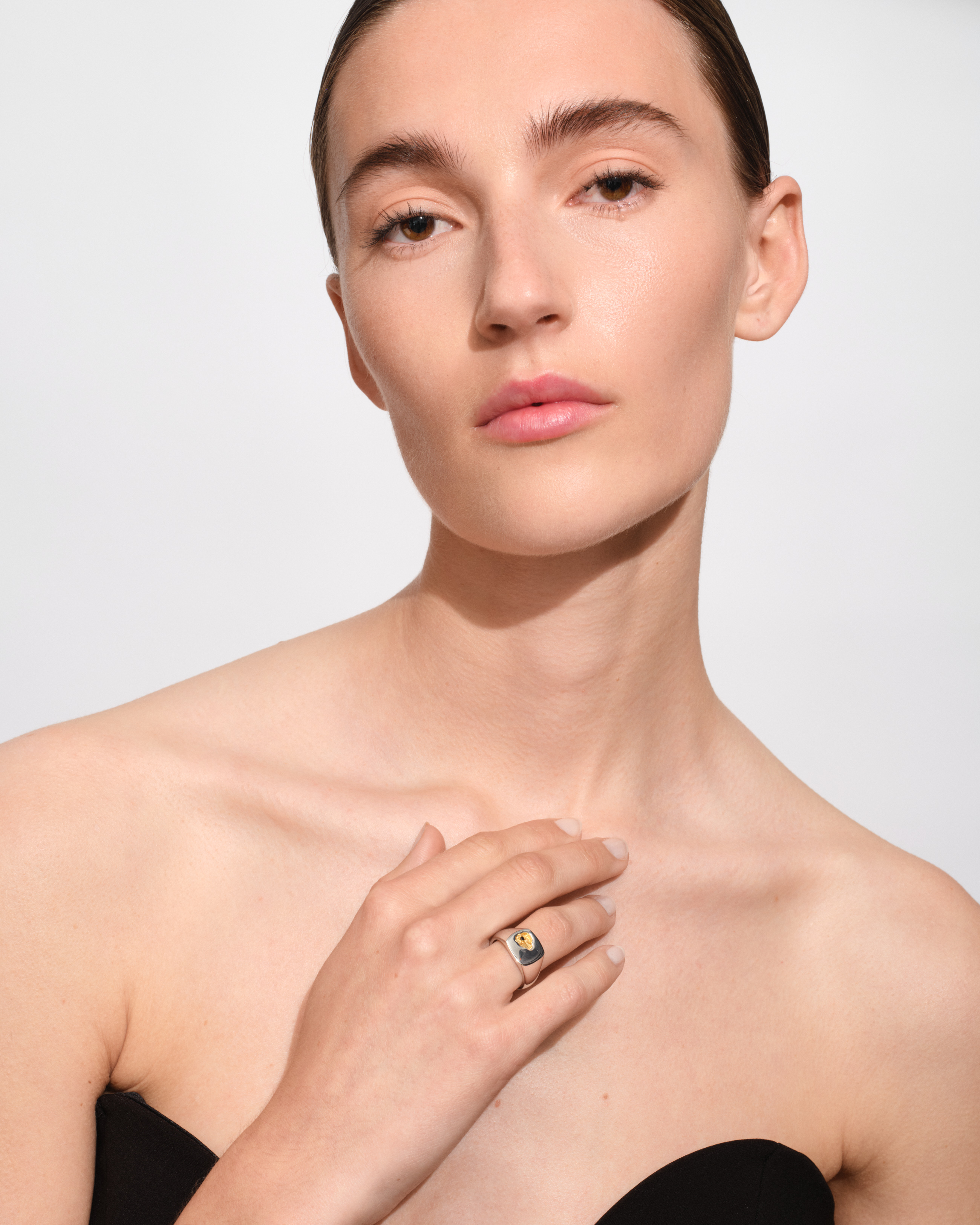 Mined Ring Large Diamond - Tom Wood Project Official Online