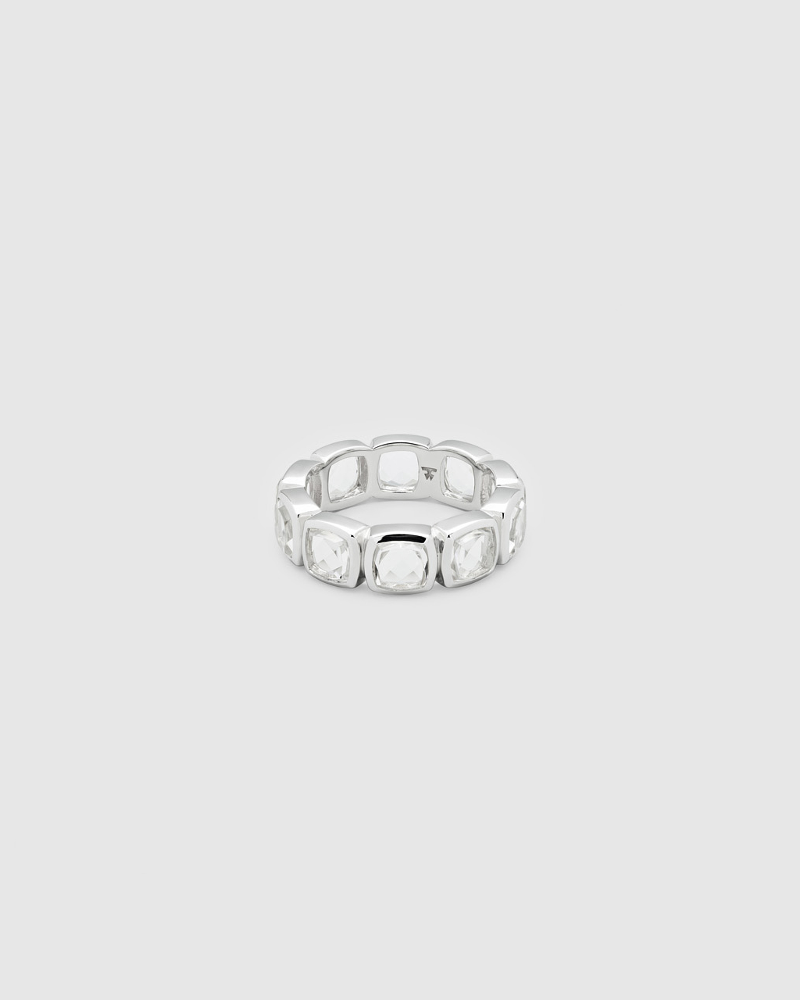 Cushion Band Rock Crystal - Tom Wood Project Official Online Store
