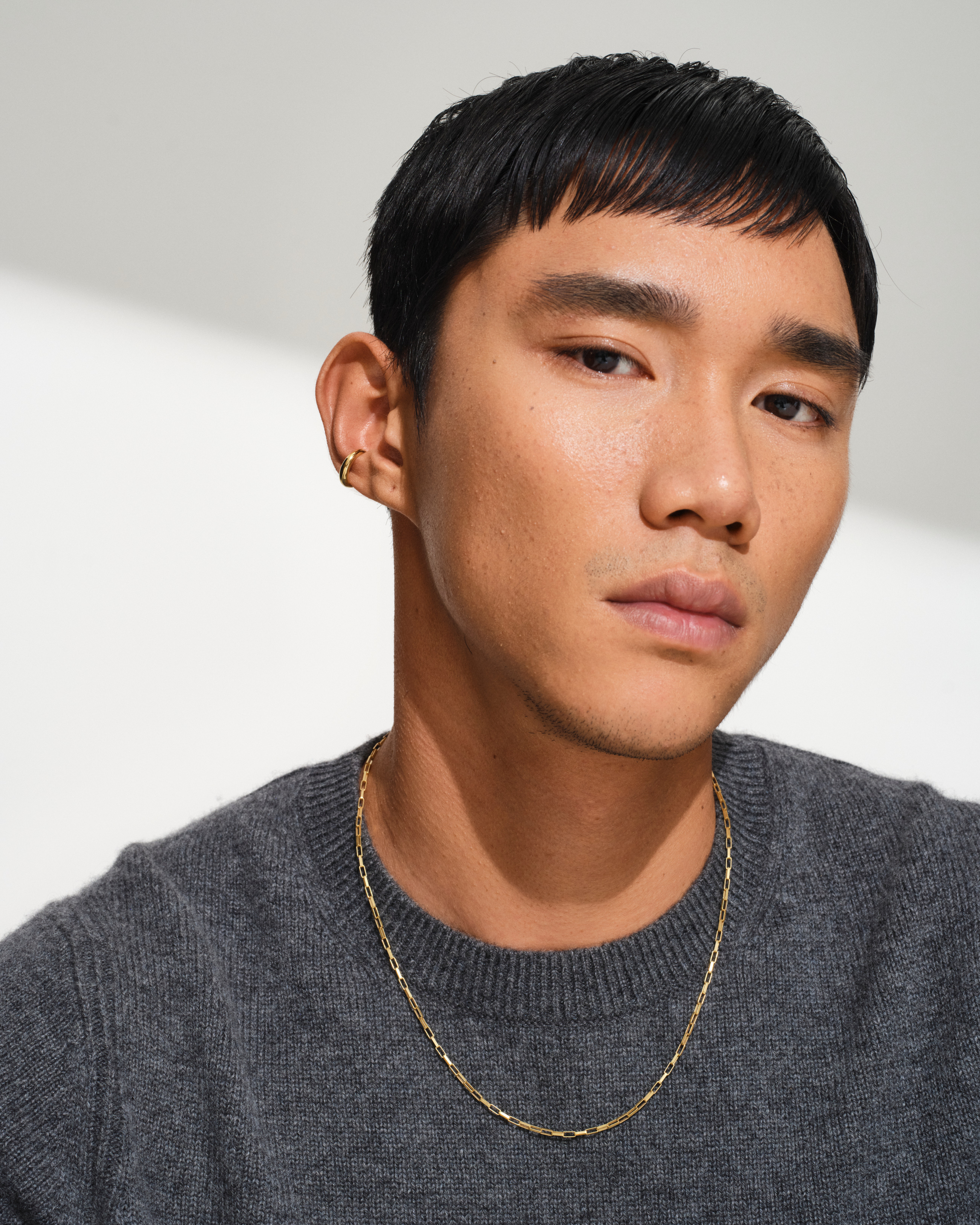 Chunky Ear Cuff Gold M - Tom Wood Project Official Online Store