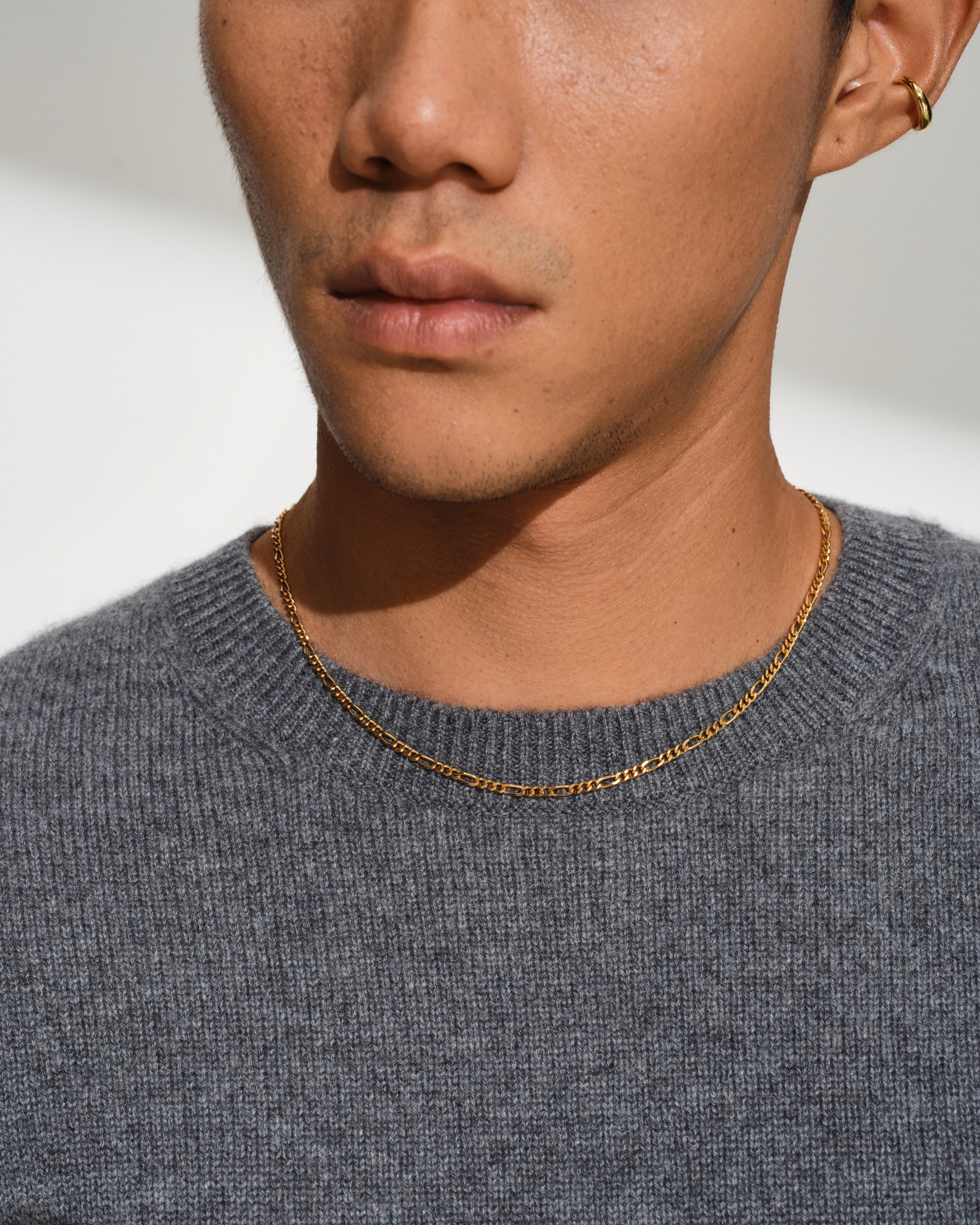Ear Cuff Slim Gold - Tom Wood Project Official Online Store