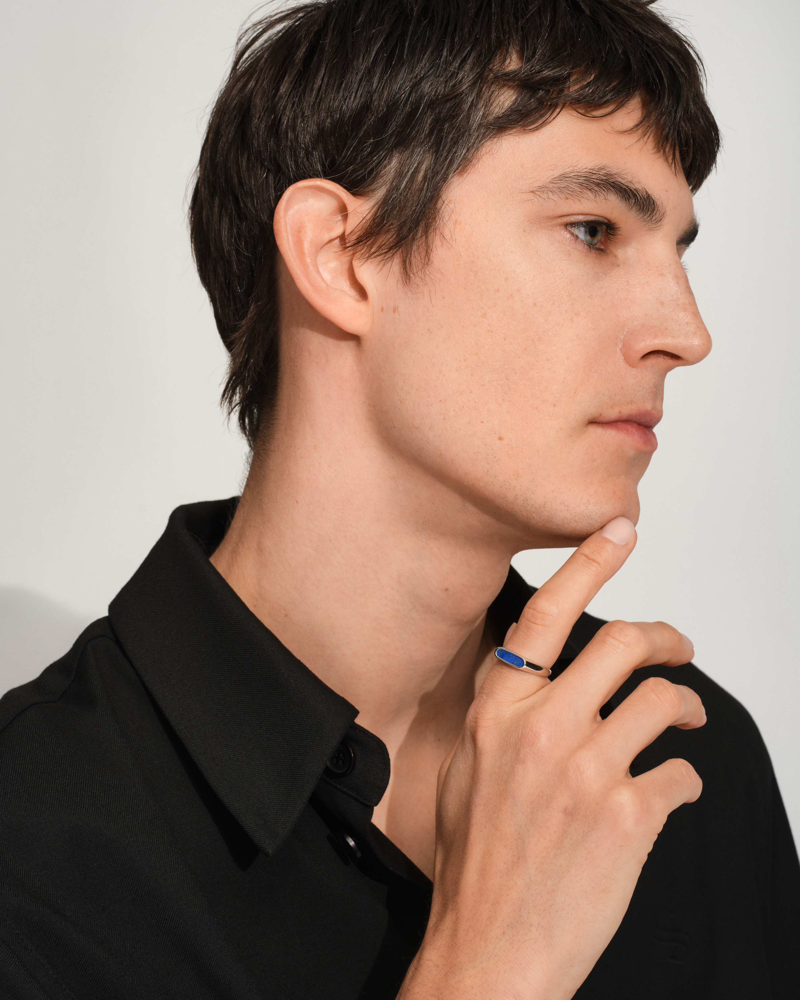 Mario Ring Blue Lapis - Tom Wood Project Official Online Store