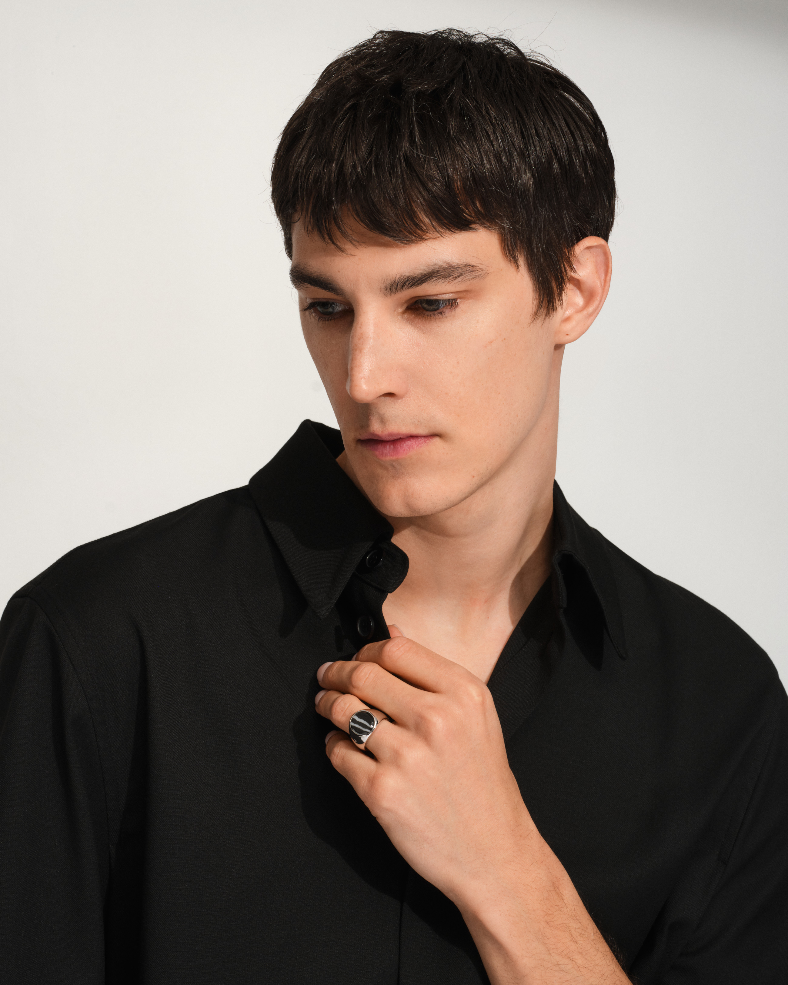 人気【Tom Wood】Oval Larvikite Oval Larvikite - Tom Wood Project Official Online Store