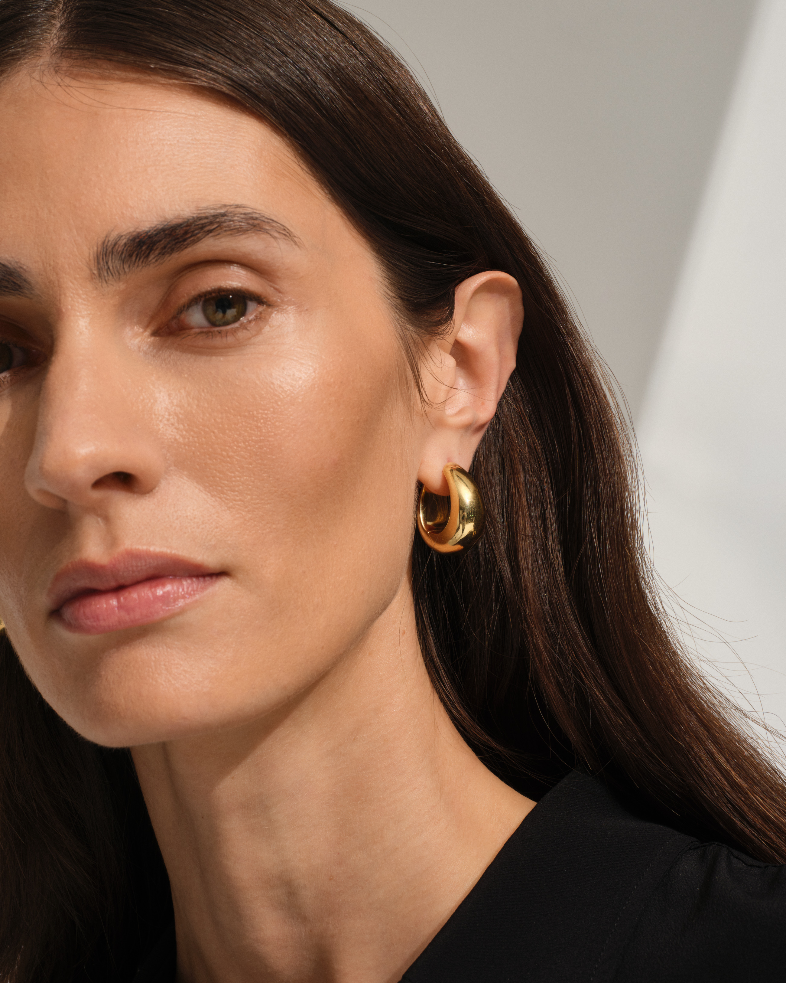 Ice Hoop Large Gold - Tom Wood Project Official Online Store