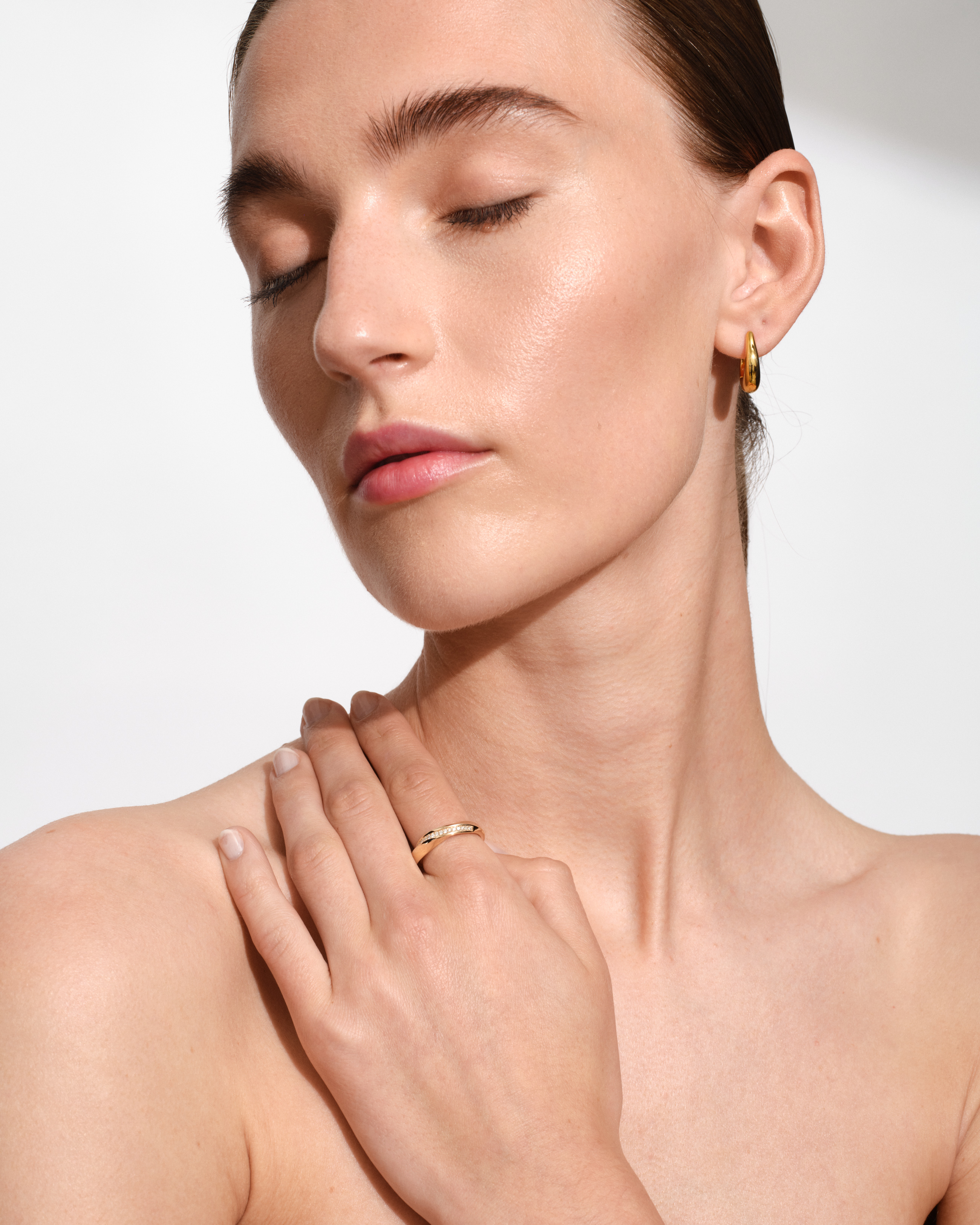 Liz Hoop Gold - Tom Wood Project Official Online Store