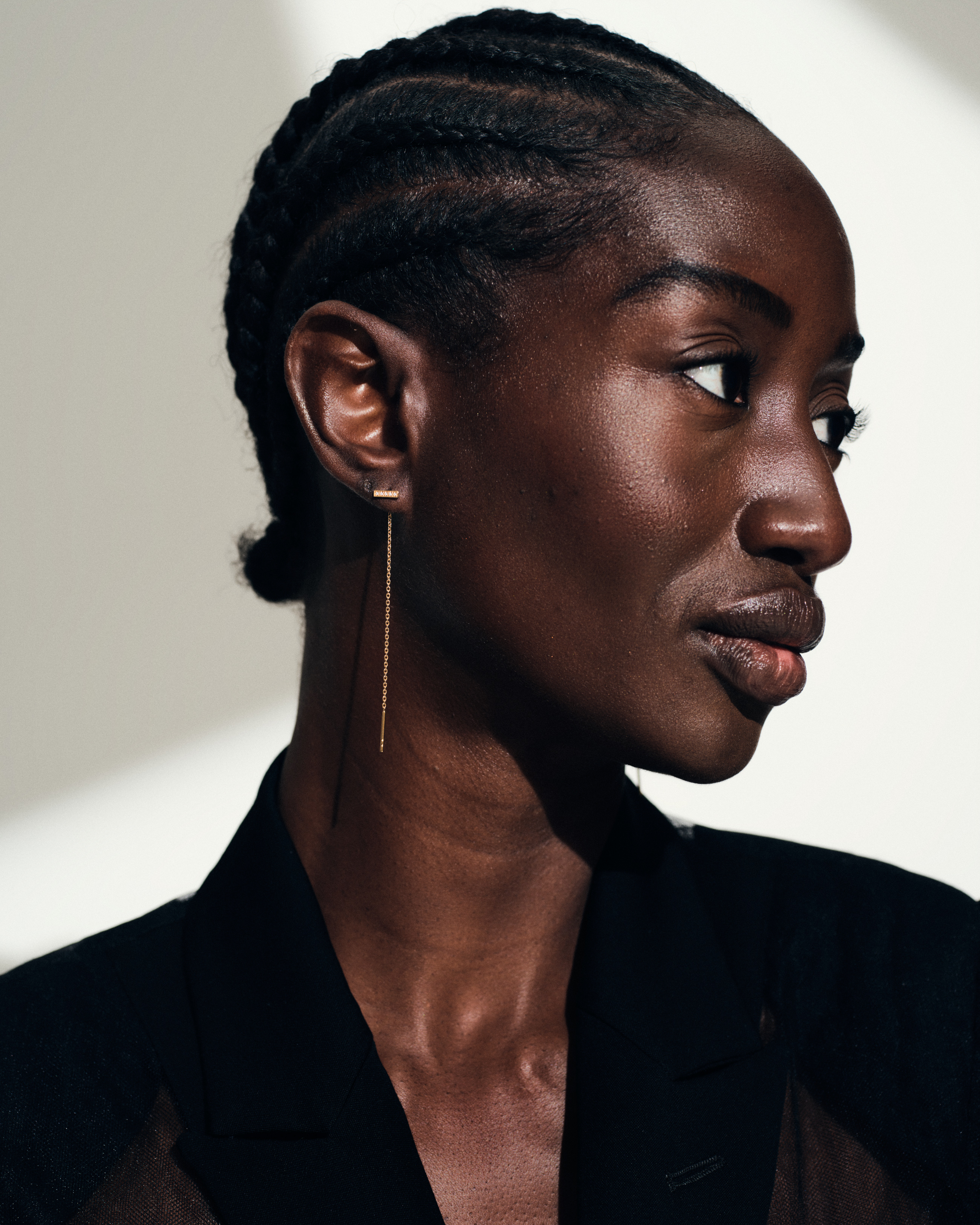アクセサリー Tom wood Sleek Ear Chain 64 mm Sleek Ear Chain 64 mm - Tom Wood Project Official Online Store