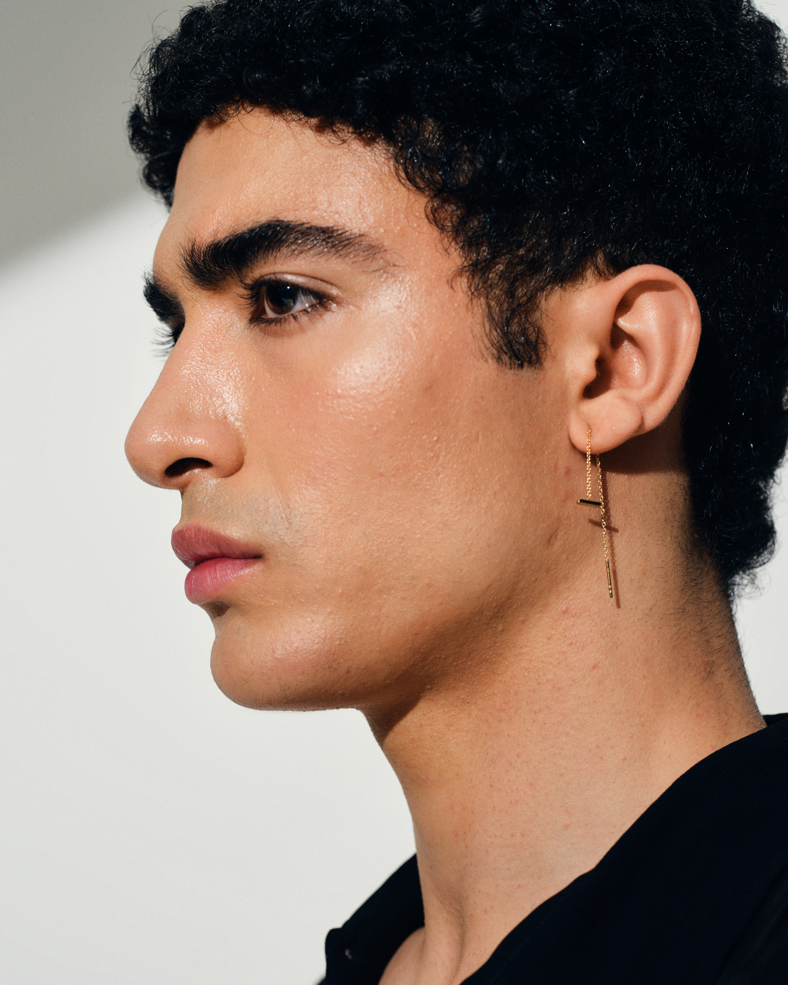 アクセサリー Tom wood Sleek Ear Chain 64 mm Sleek Ear Chain 64 mm - Tom Wood Project Official Online Store