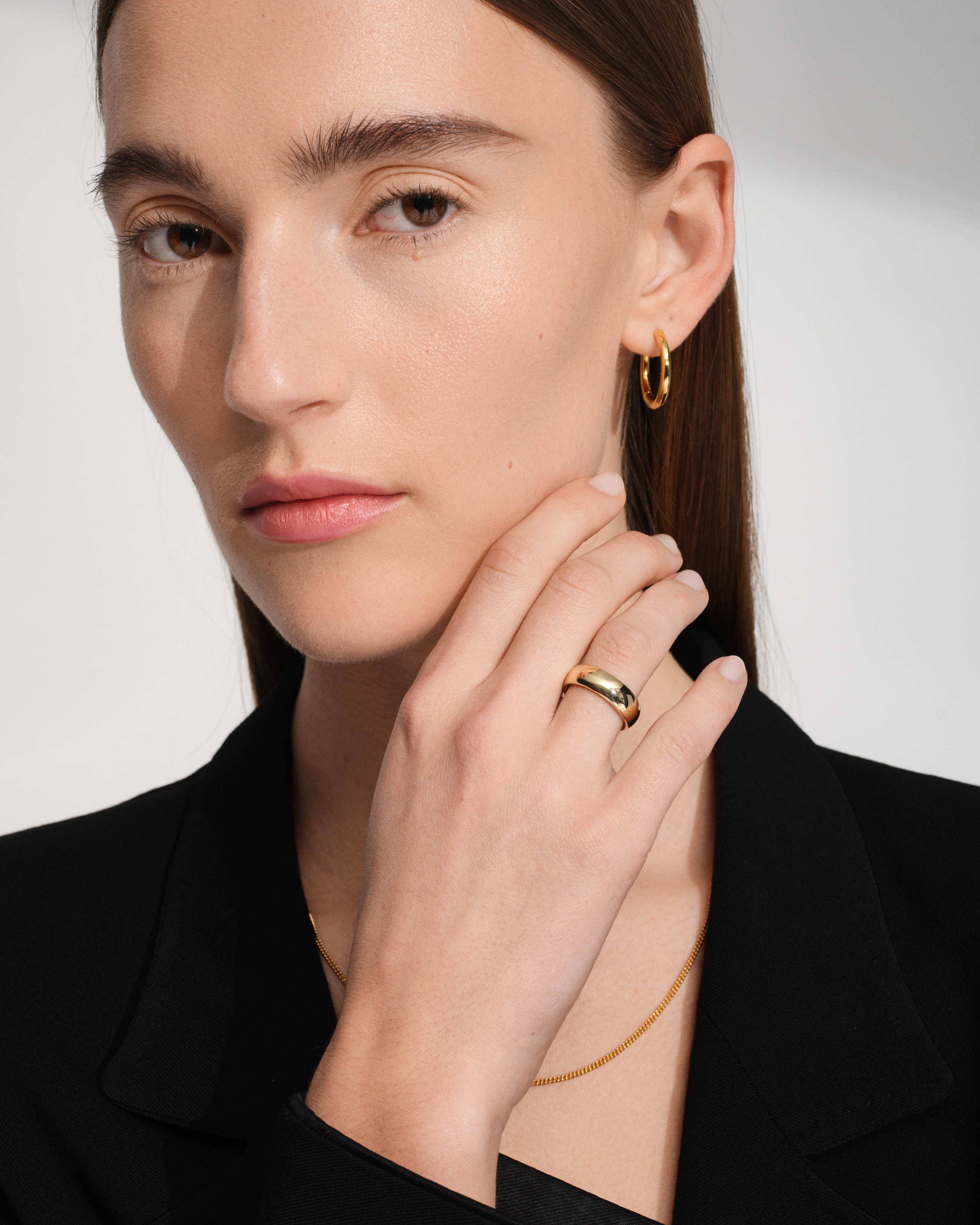 Ice Hoop Small Gold - Tom Wood Project Official Online Store