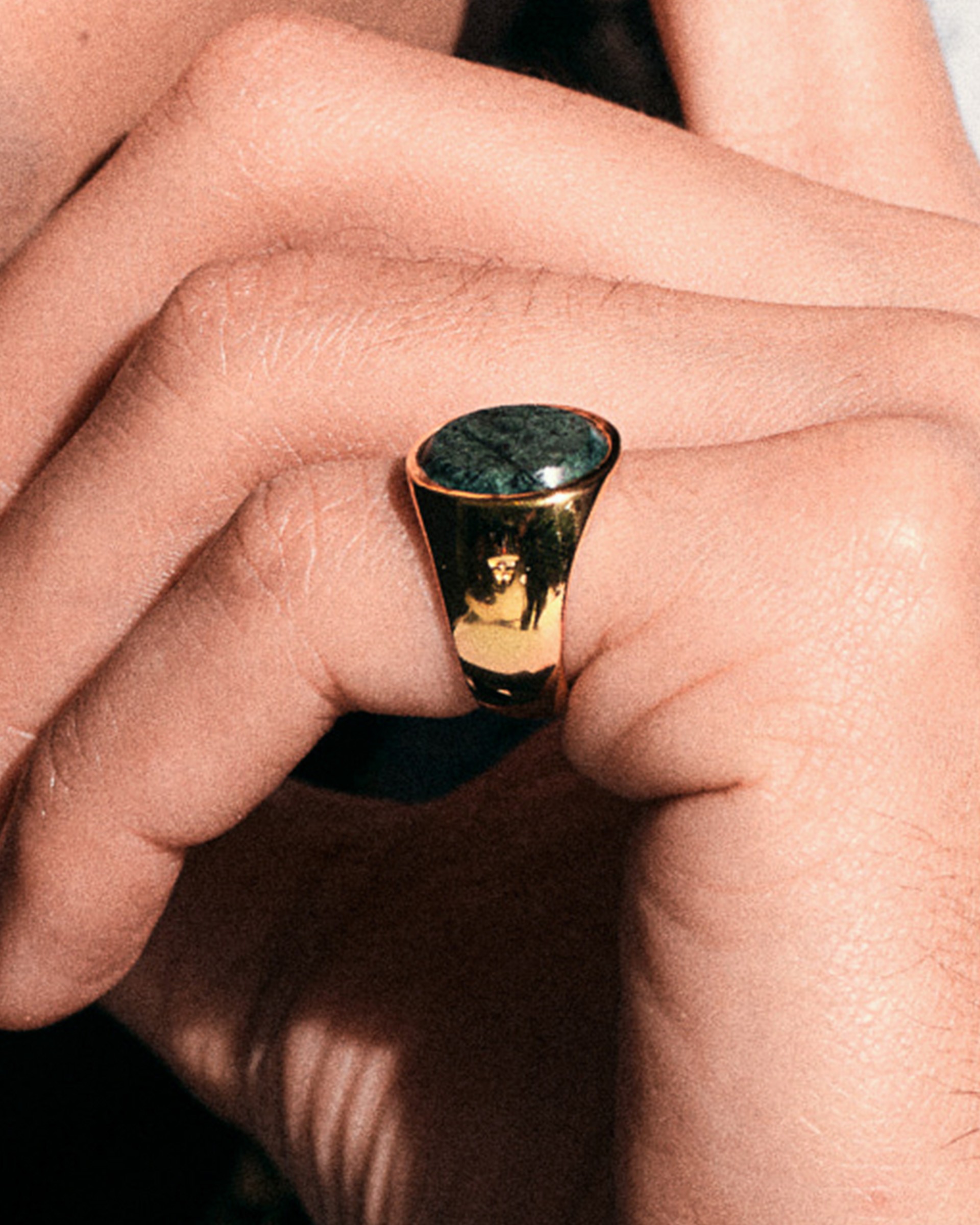 Cushion Green Marble - Tom Wood Project Official Online Store