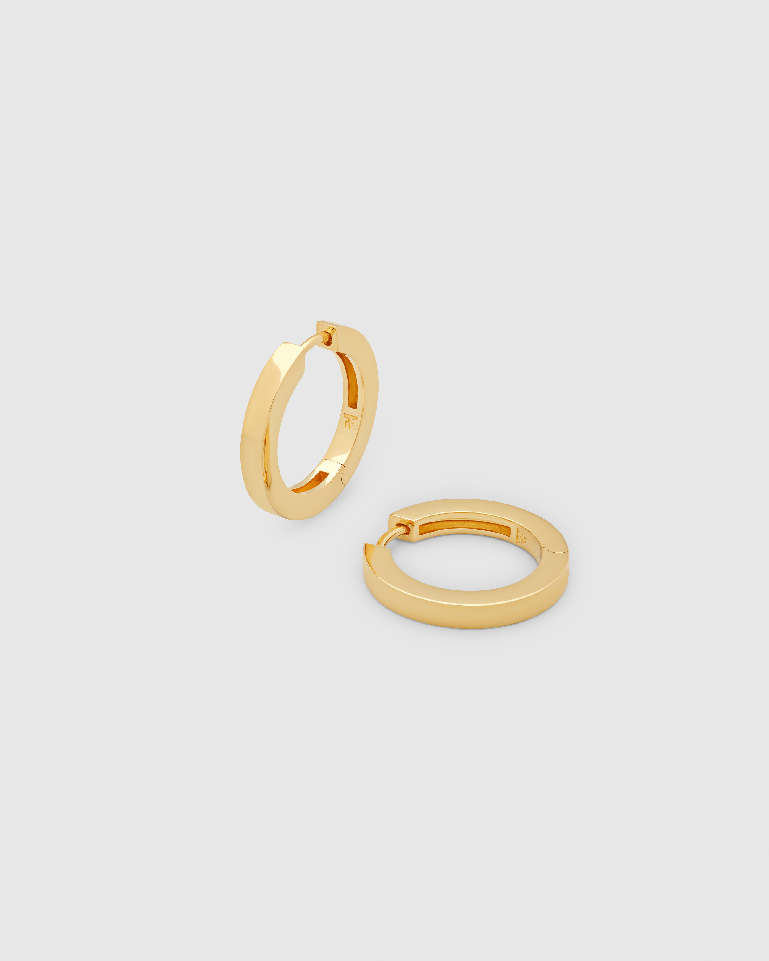 Classic Hoops Medium Gold - Tom Wood Project Official Online Store