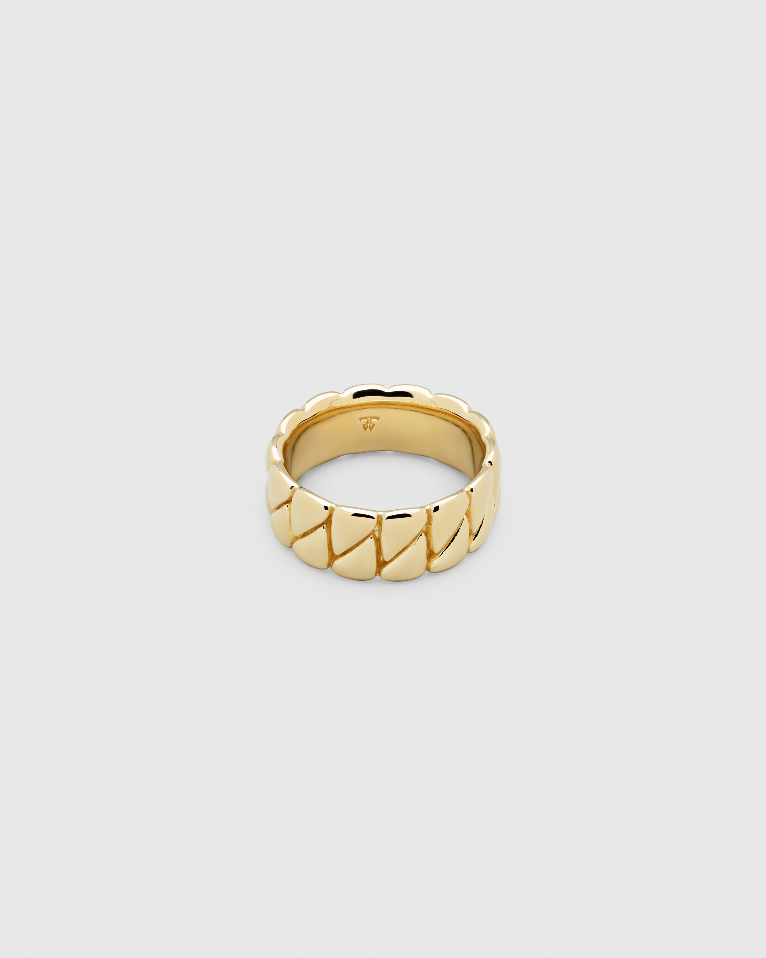 Link Band Ring Gold - Tom Wood Project Official Online Store