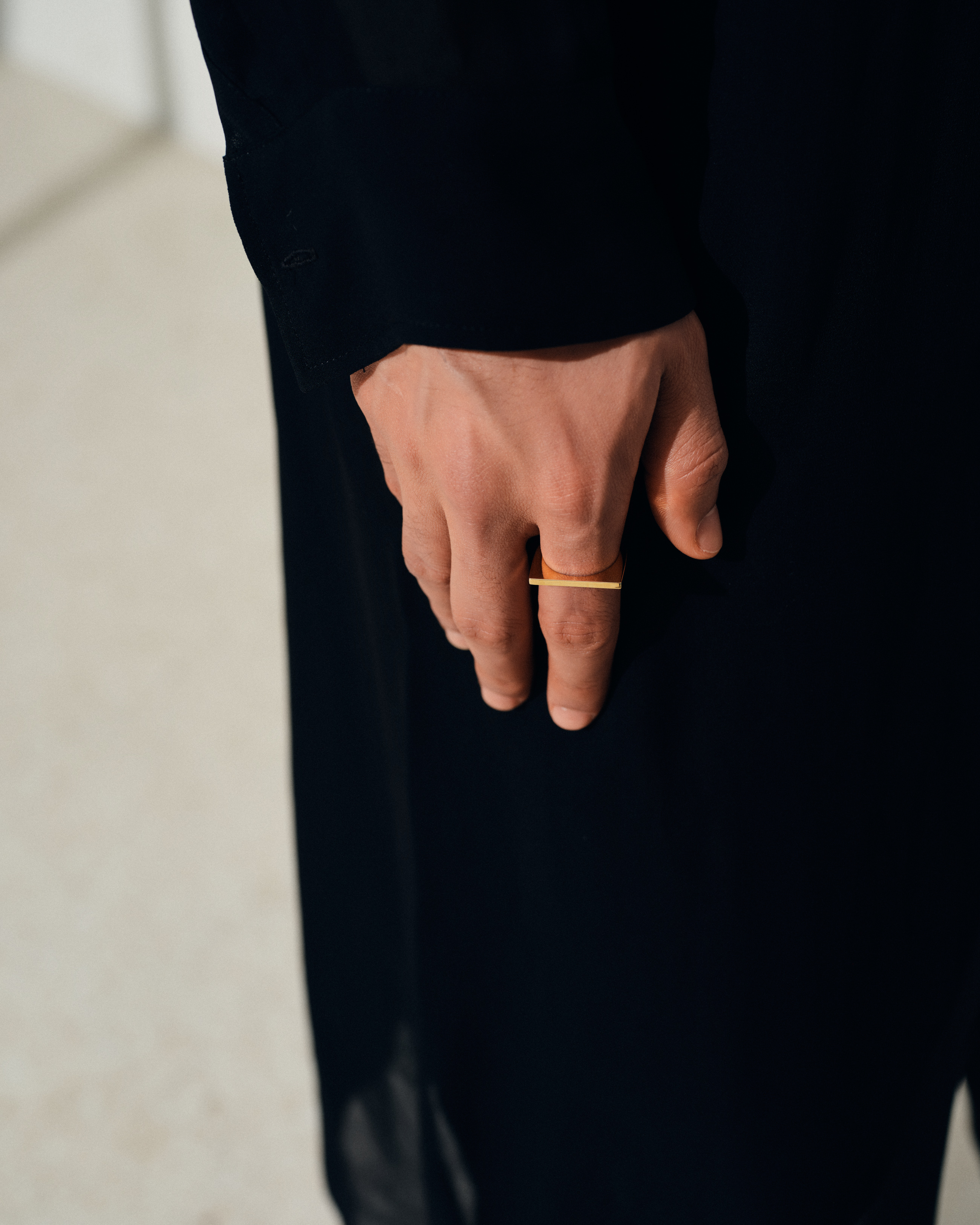 Michael Ring Gold - Tom Wood Project Official Online Store