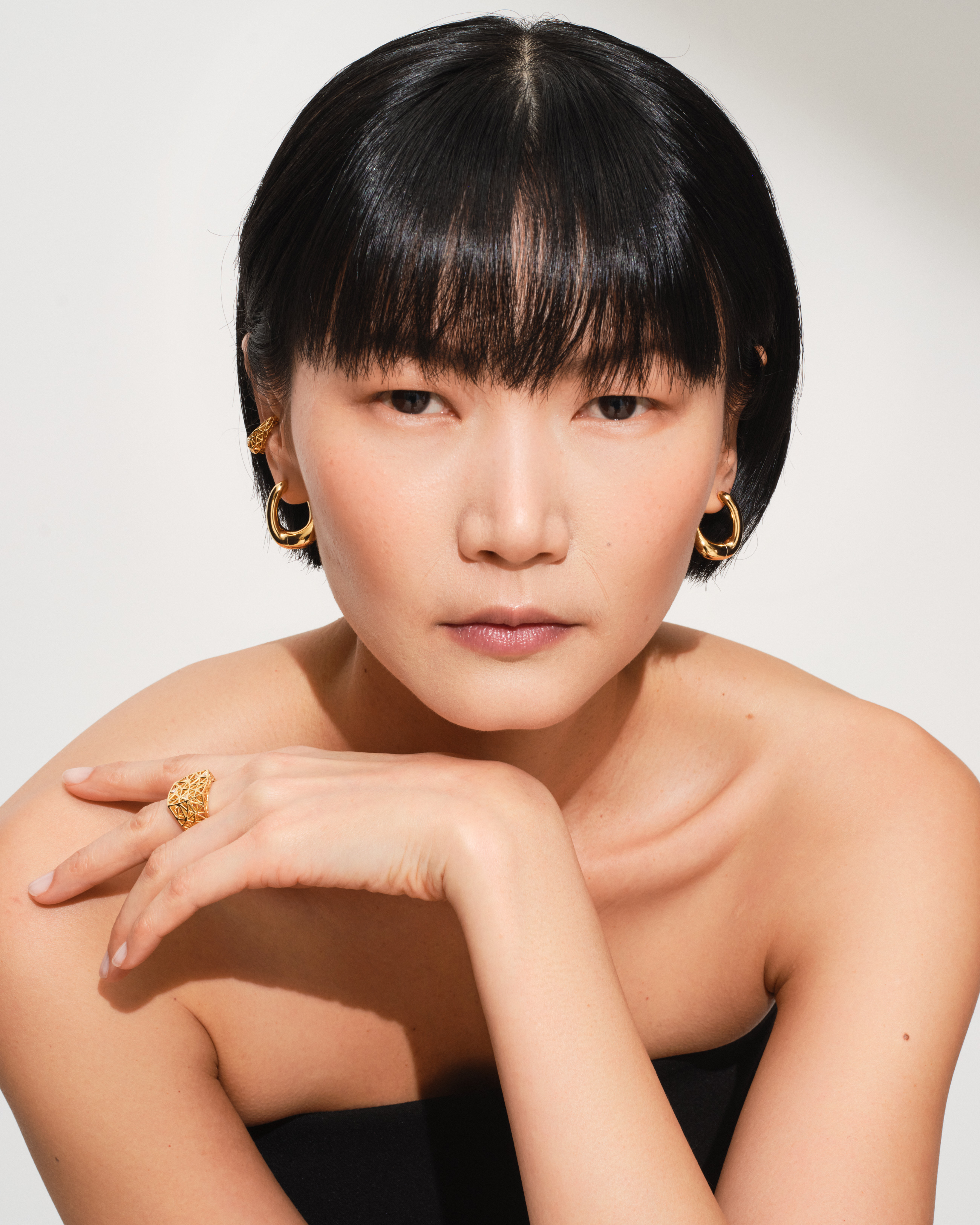 Maze Ring Gold - Tom Wood Project Official Online Store