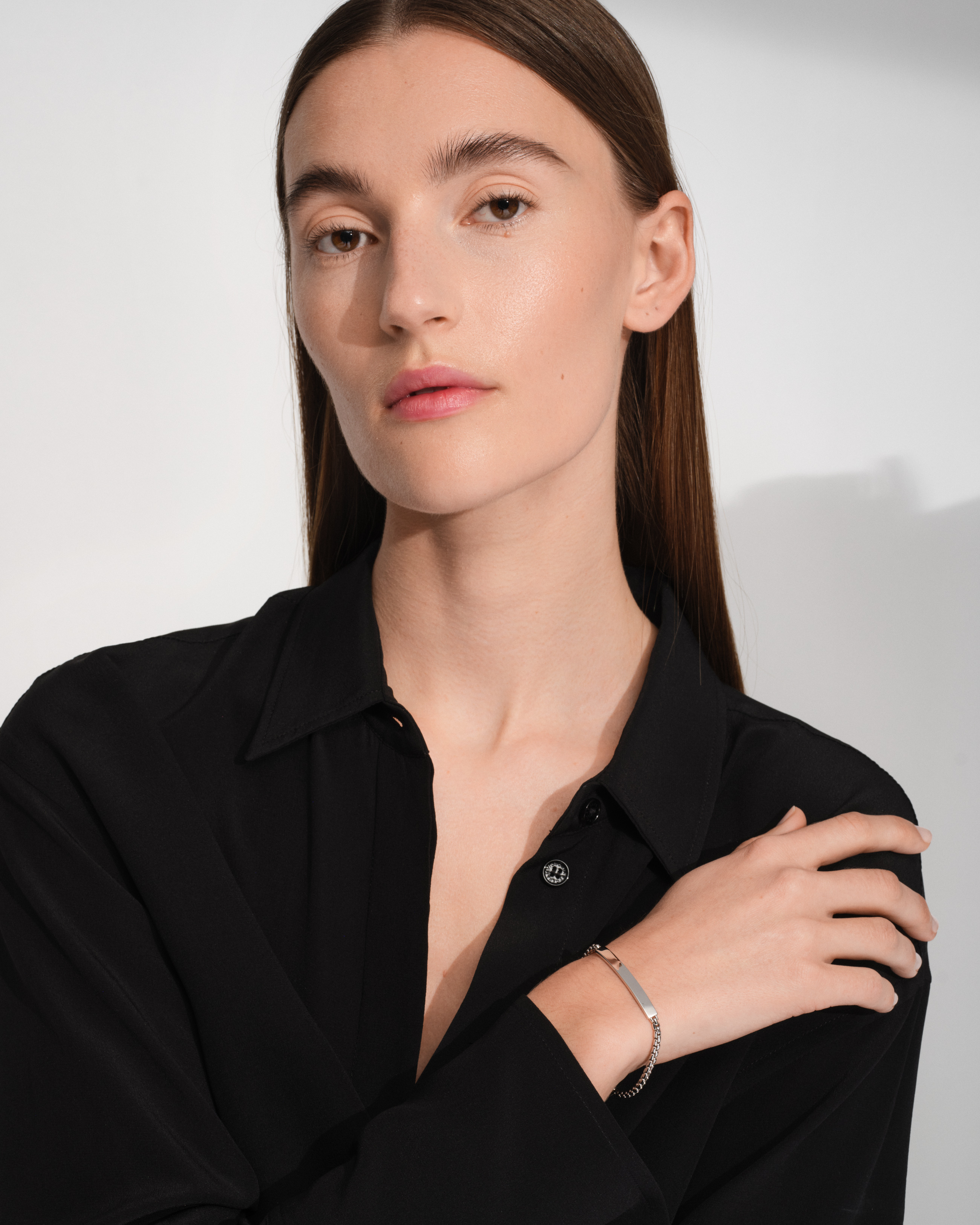 新品 Tom Wood Venetian Chain Single S Tom Wood Venetian Chain Single S 45cm - Silver pour Femme