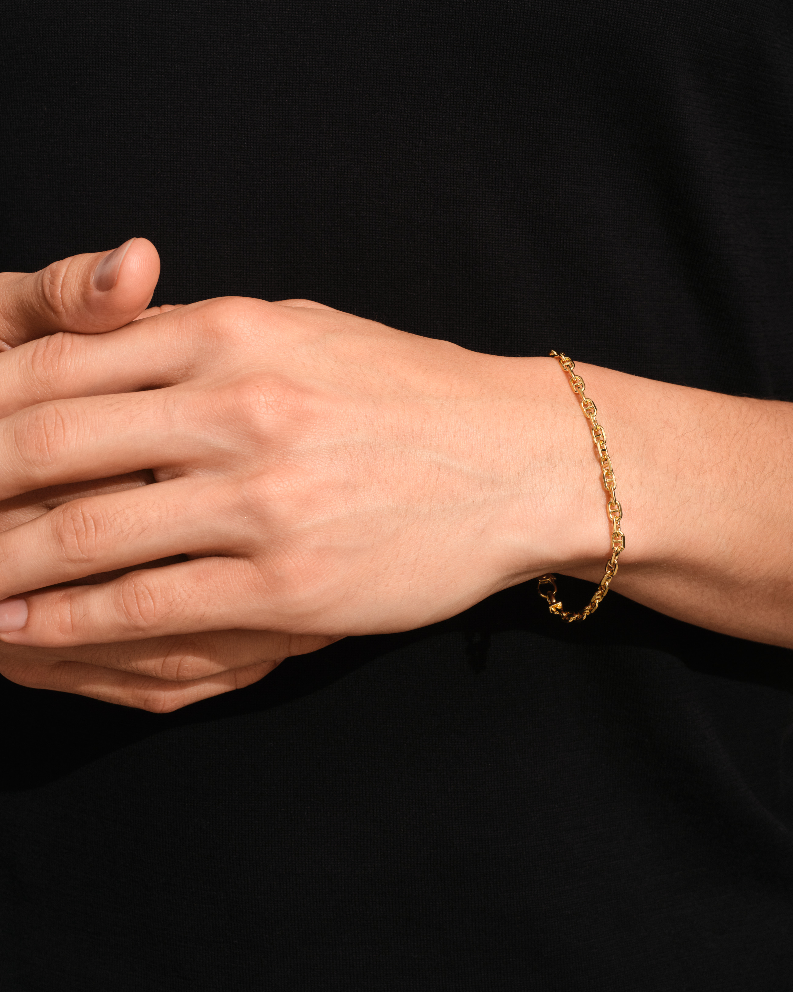 Ada Bracelet Gold - Tom Wood Project Official Online Store