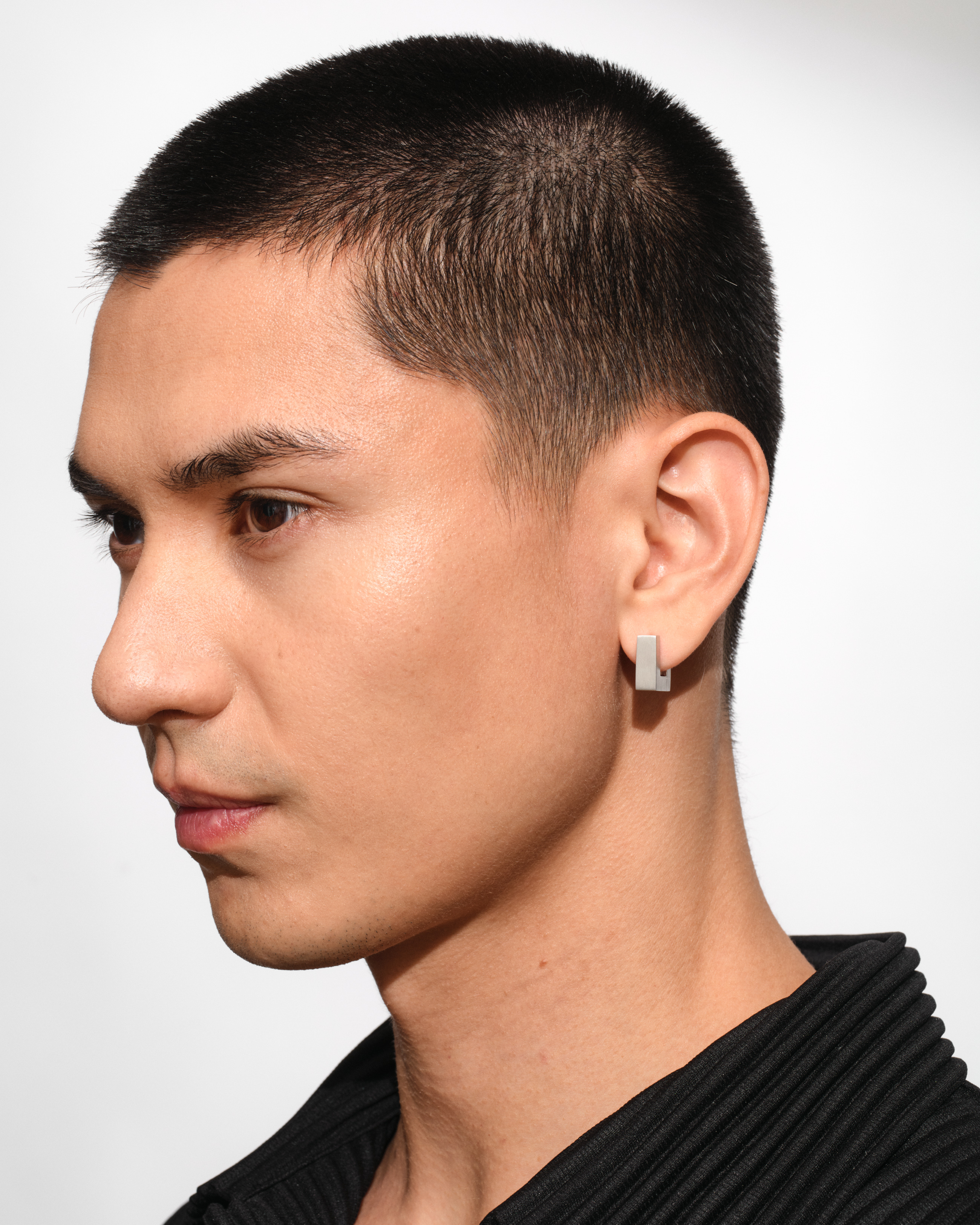 Square Hoops Small Gold - Tom Wood Project Official Online Store