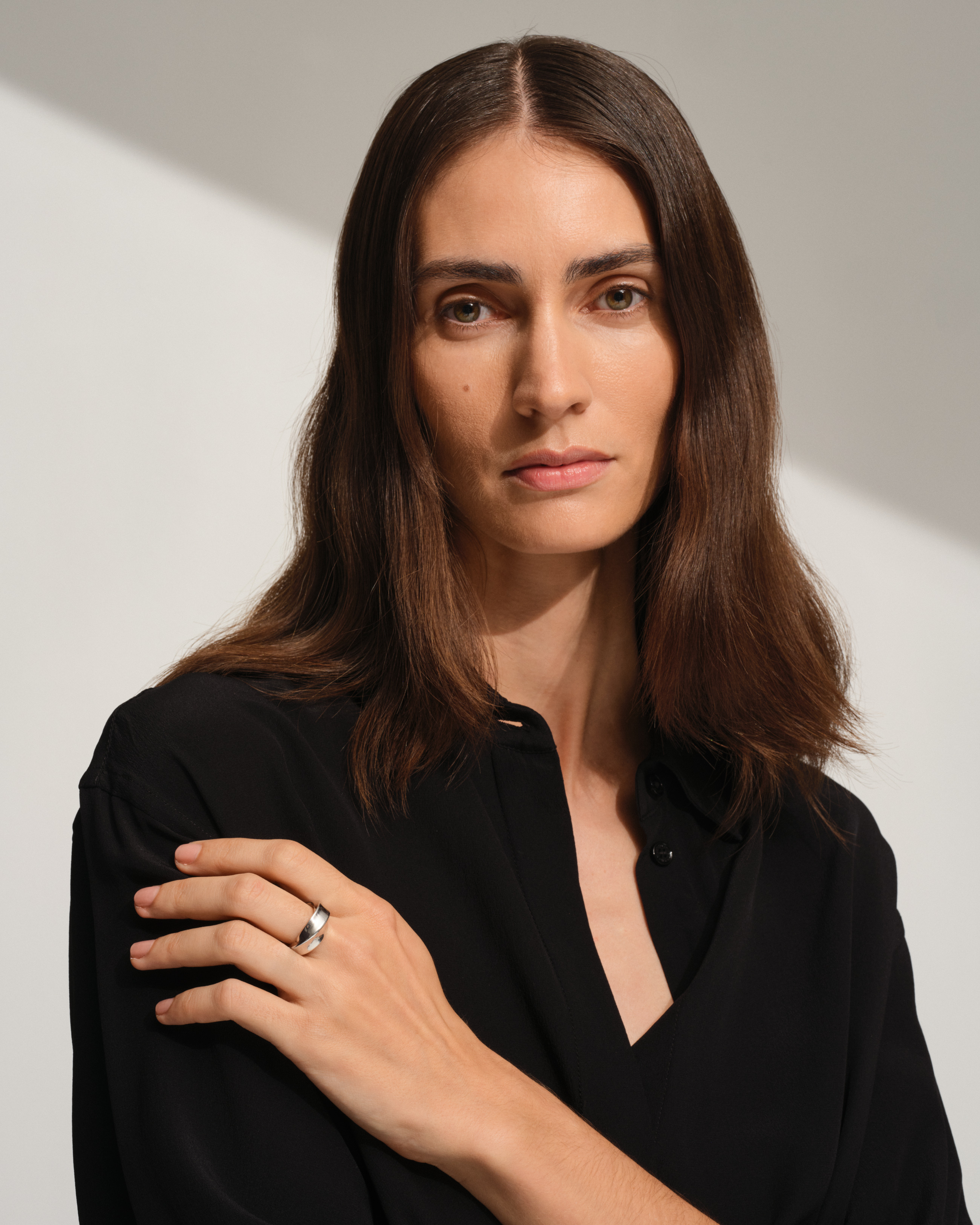 Split Ring Gold Diamond - Tom Wood Project Official Online Store